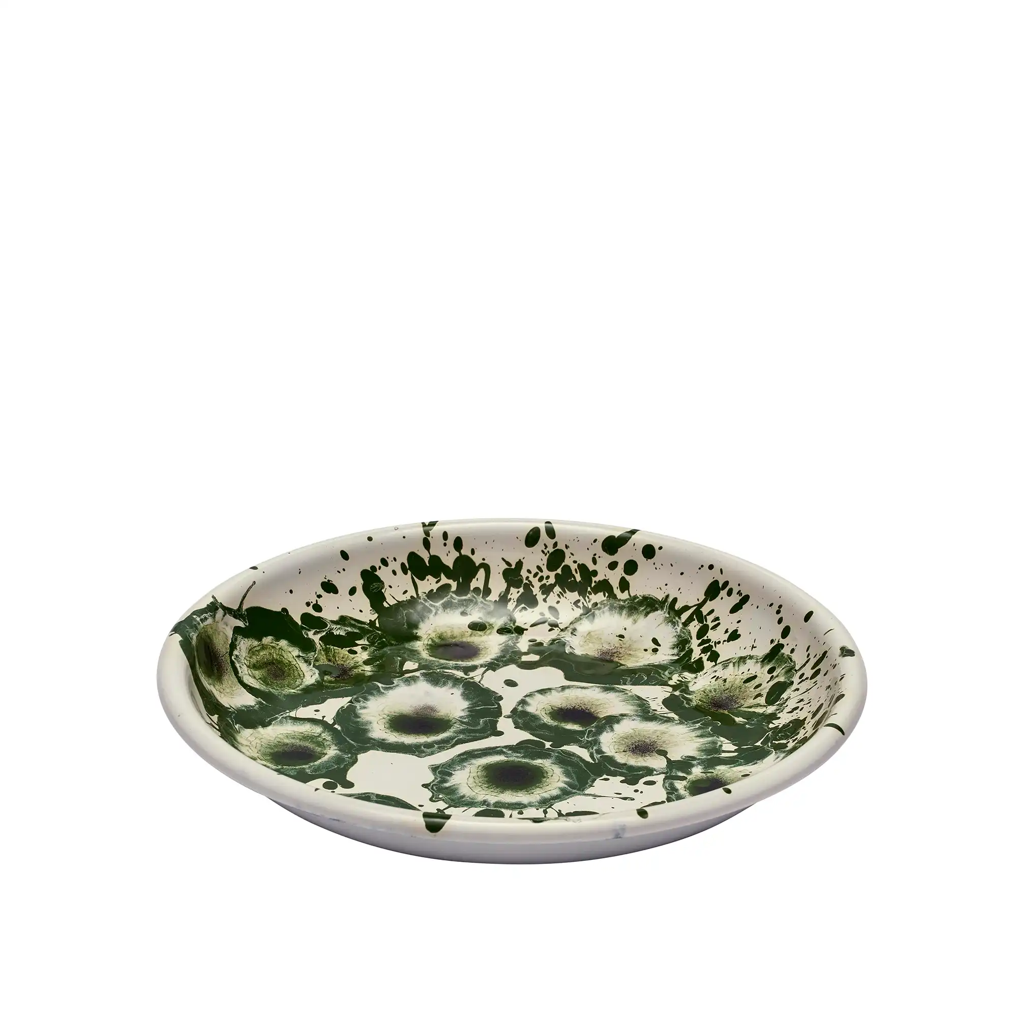 Floral Madness Big Plate - Green