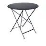 Bistro utendørs spisebord Ø 77 cm