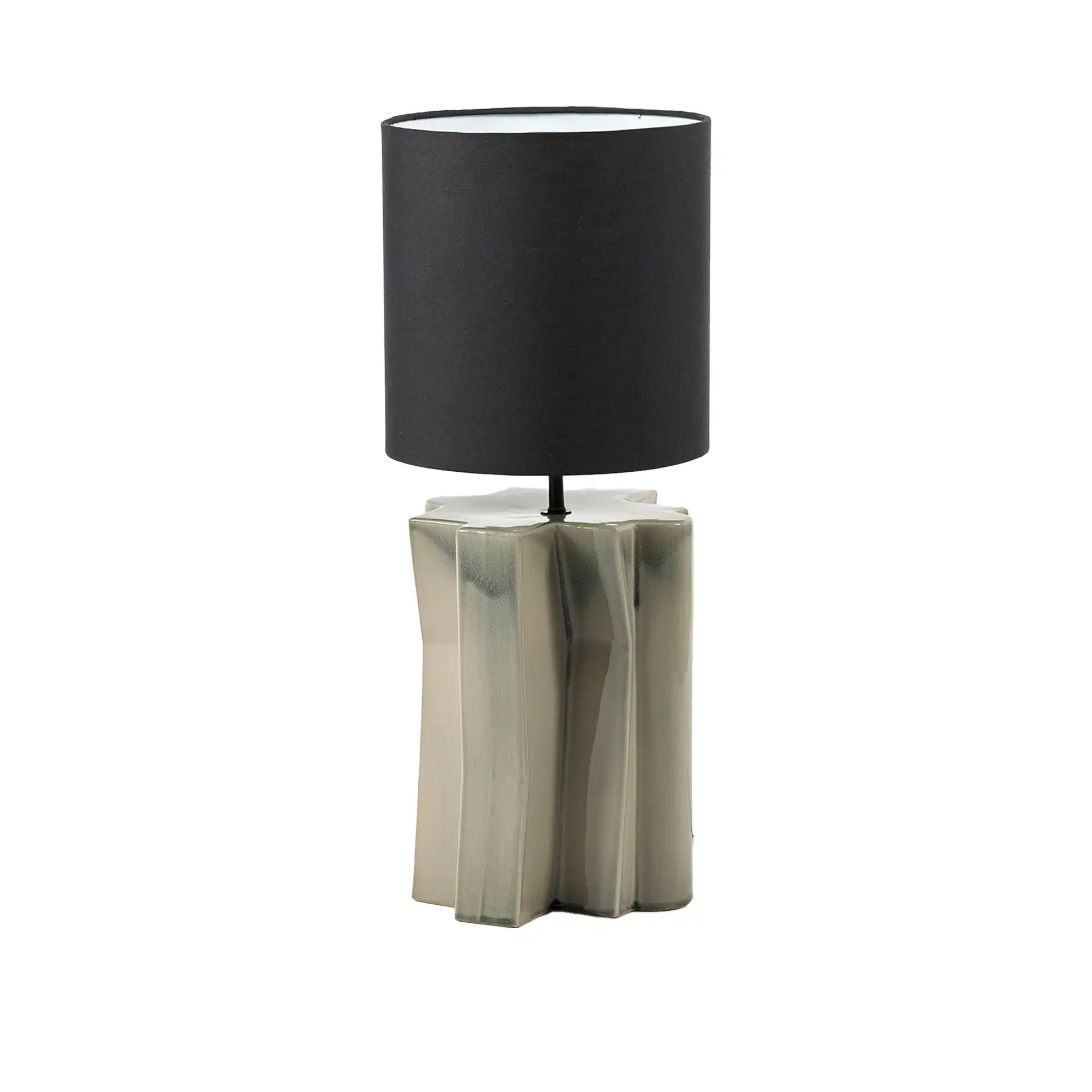 Bordlampe °2 grå - svart yucca