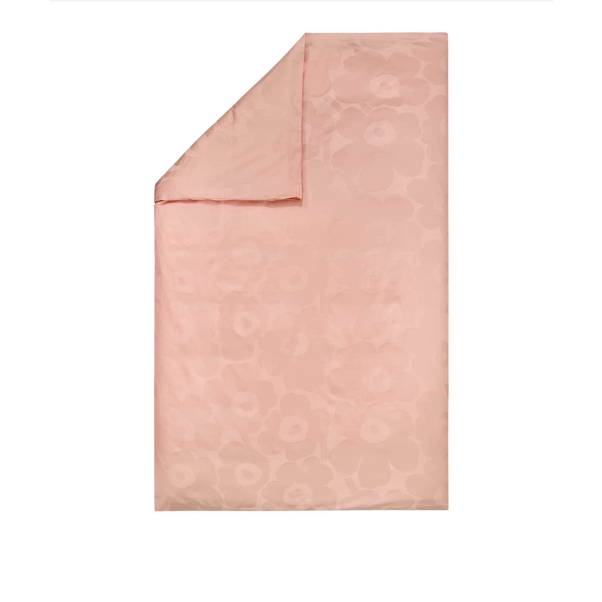 Unikko Jacquard Duvet Cover Pink, Powder