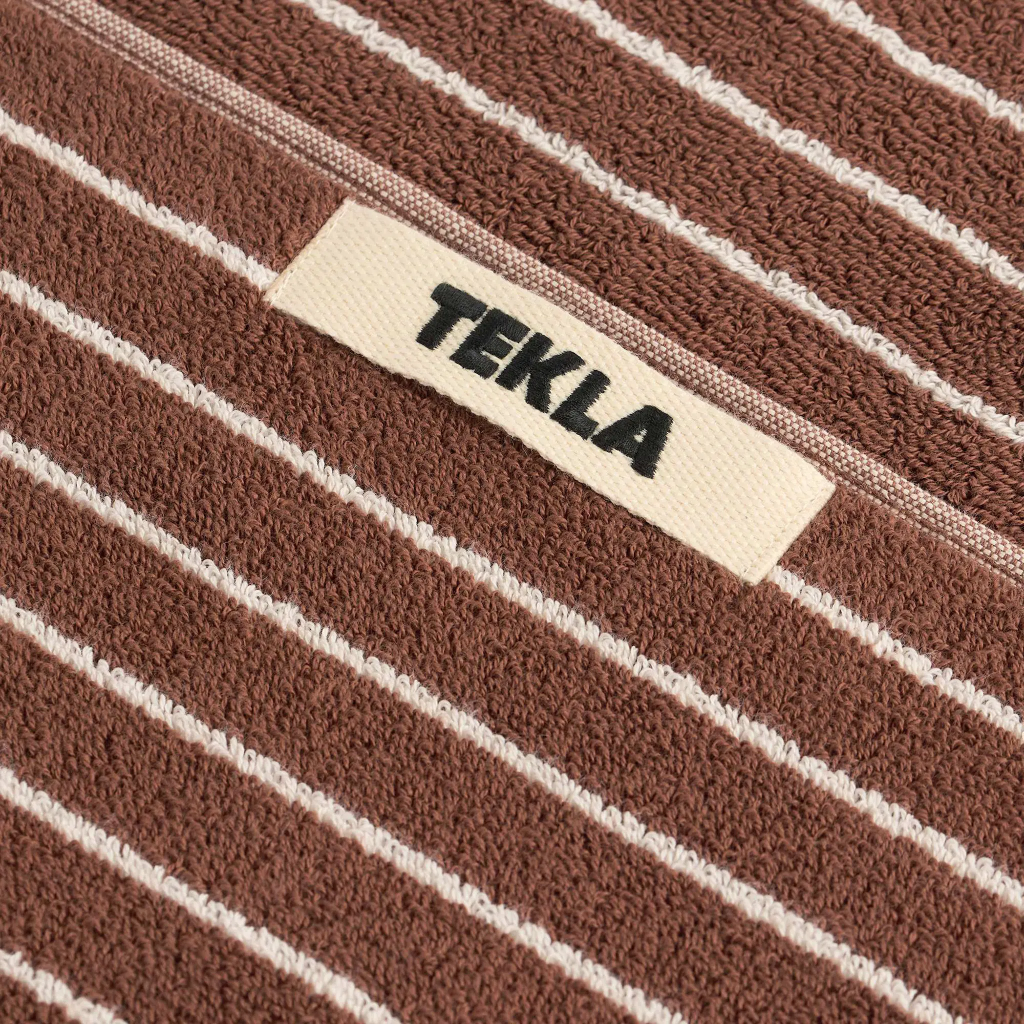Terry Rust Stripes håndkle