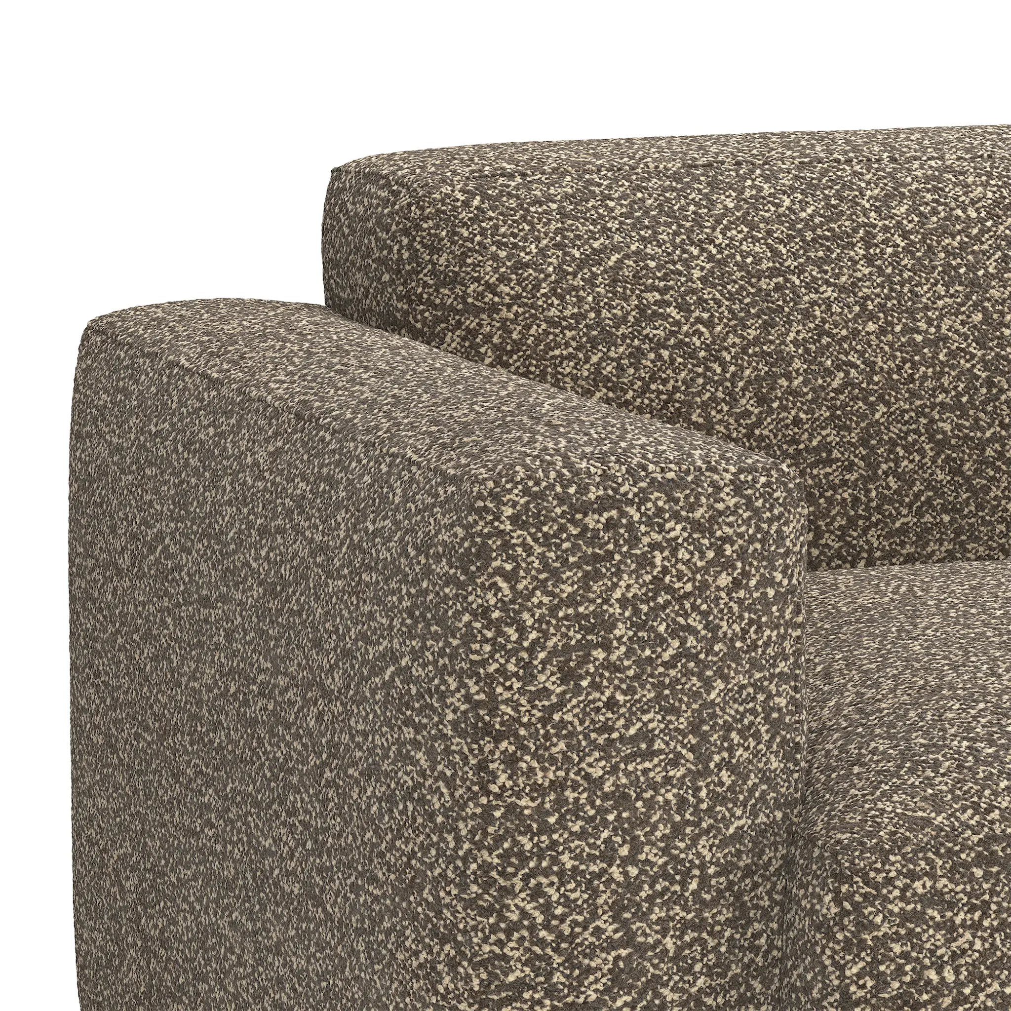Brick 2-seters sofa sjeselong åpen ende høyre