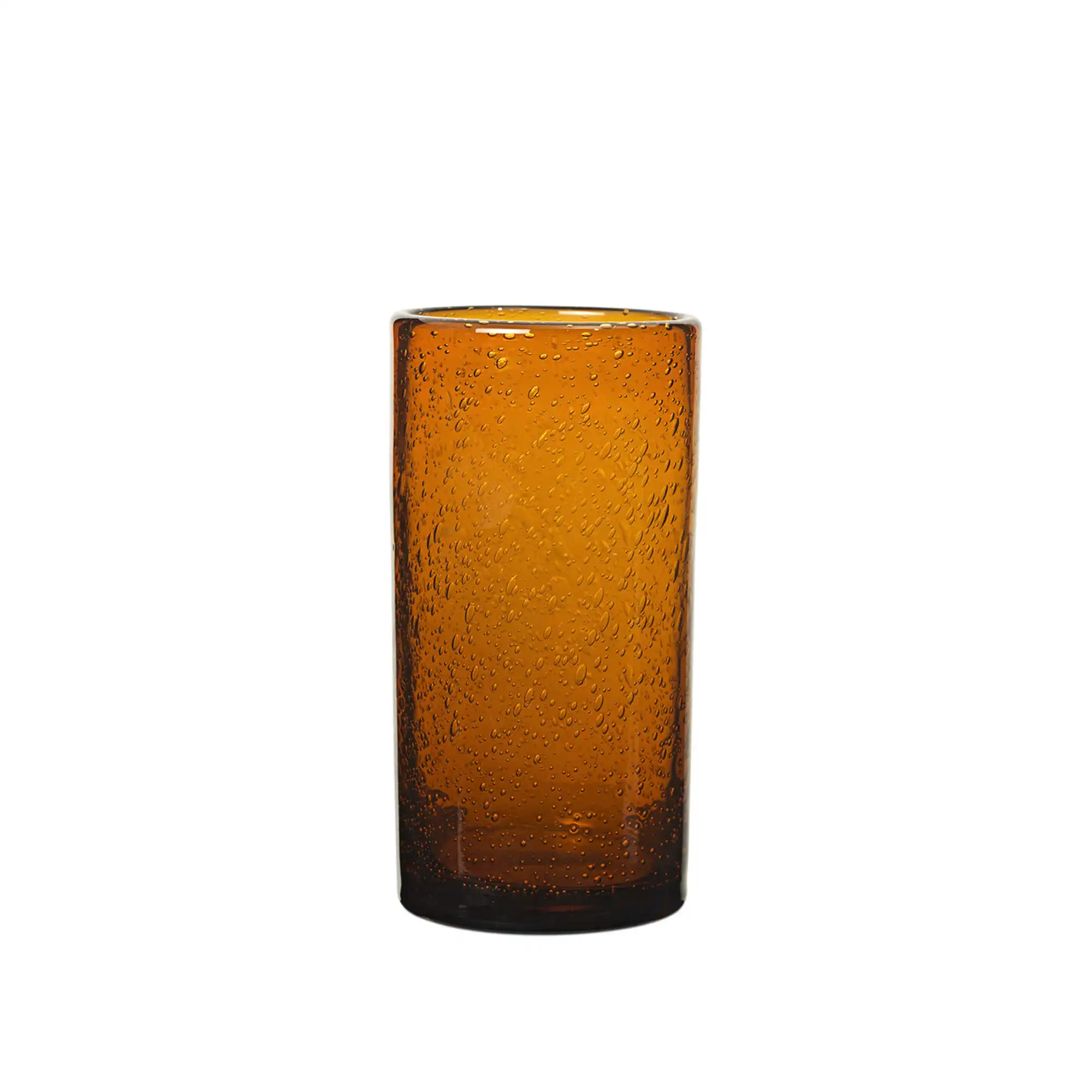 Oli Water Glass Tall - Amber