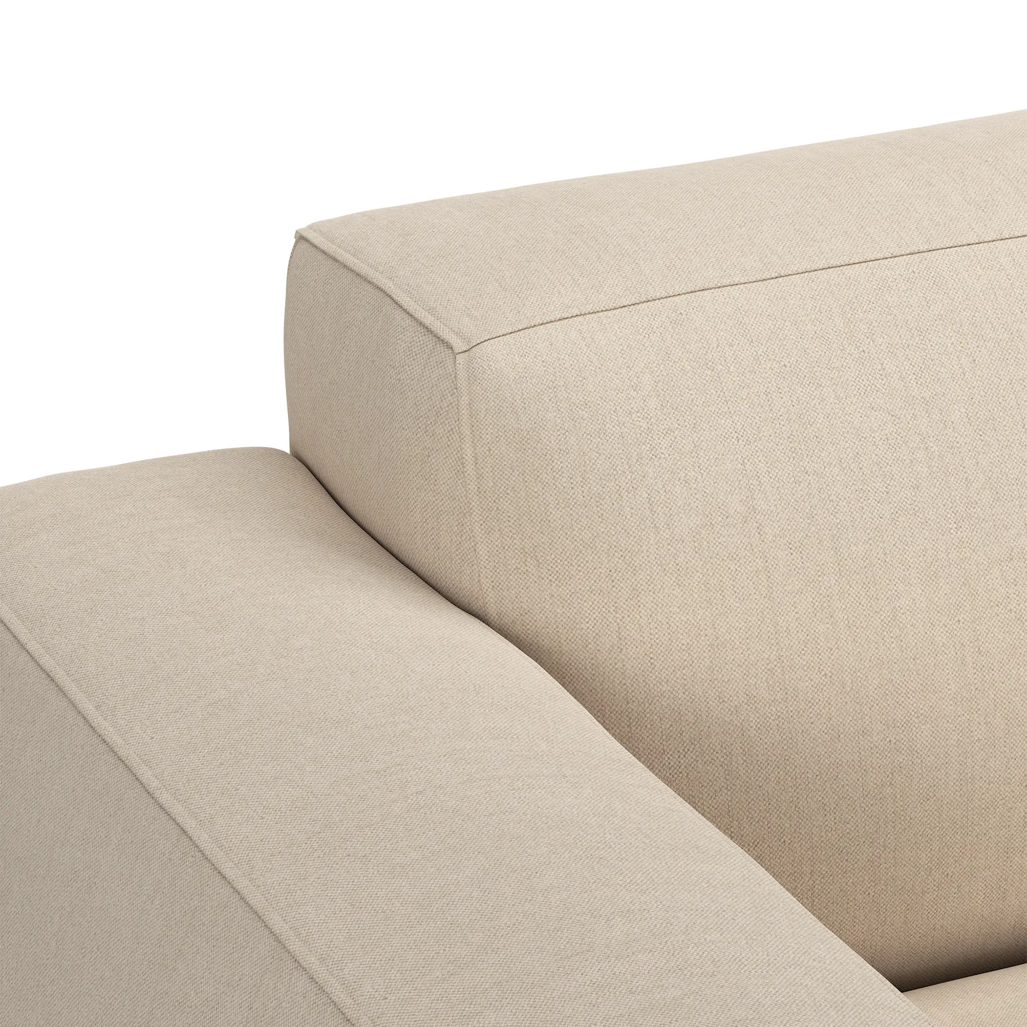 Brick 2-seters sofa sjeselong åpen ende høyre