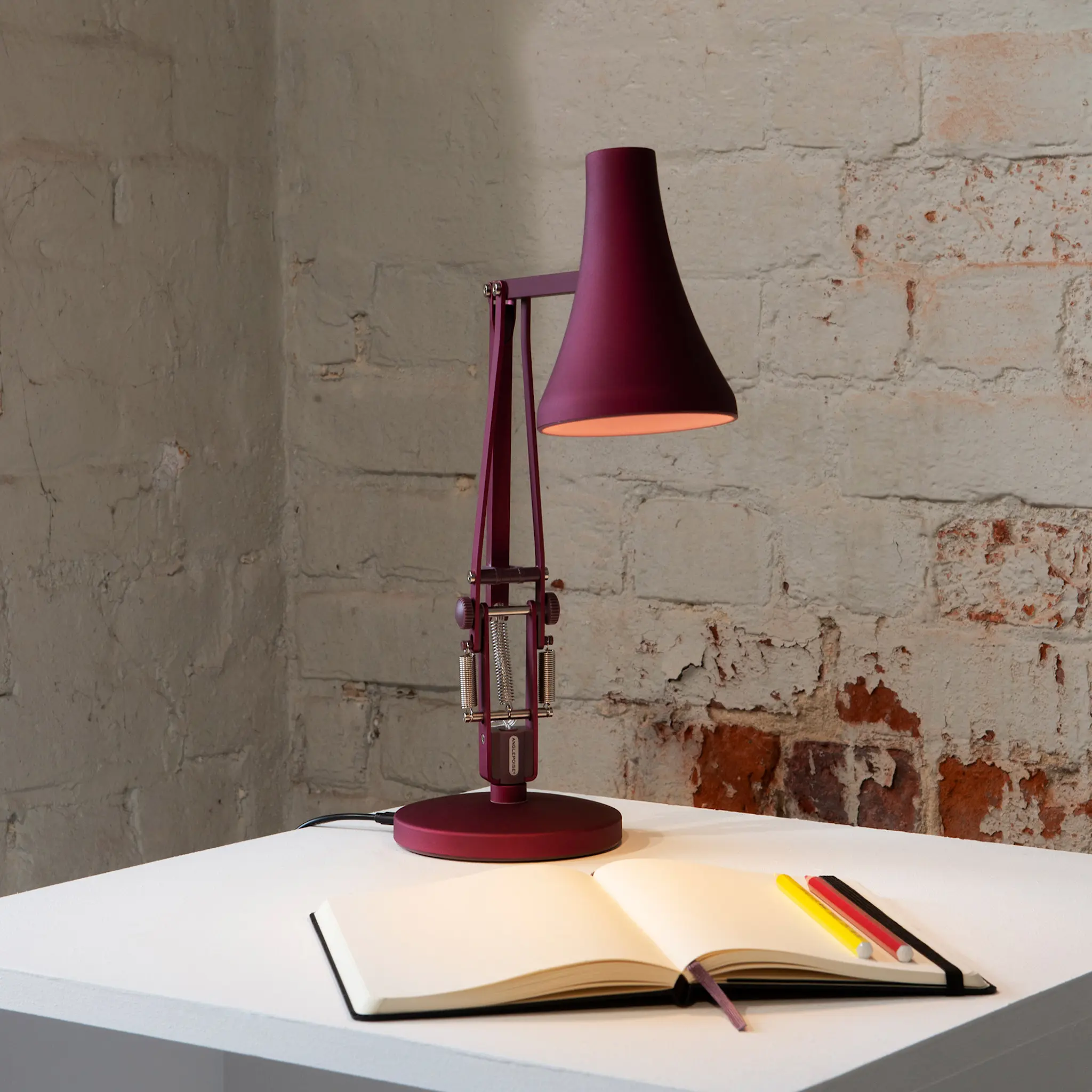 90 Mini Mini Desk Lamp Steel Blue & Grey
