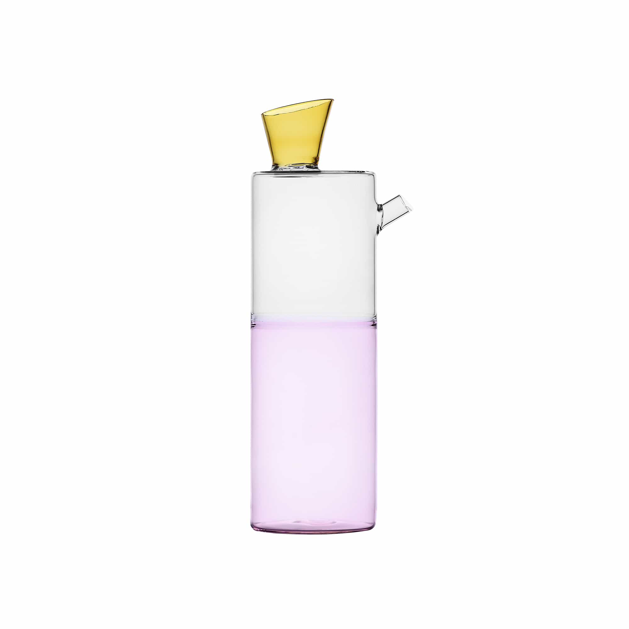 Travasi Bottle Pink/Clear/Amber - 90 cl