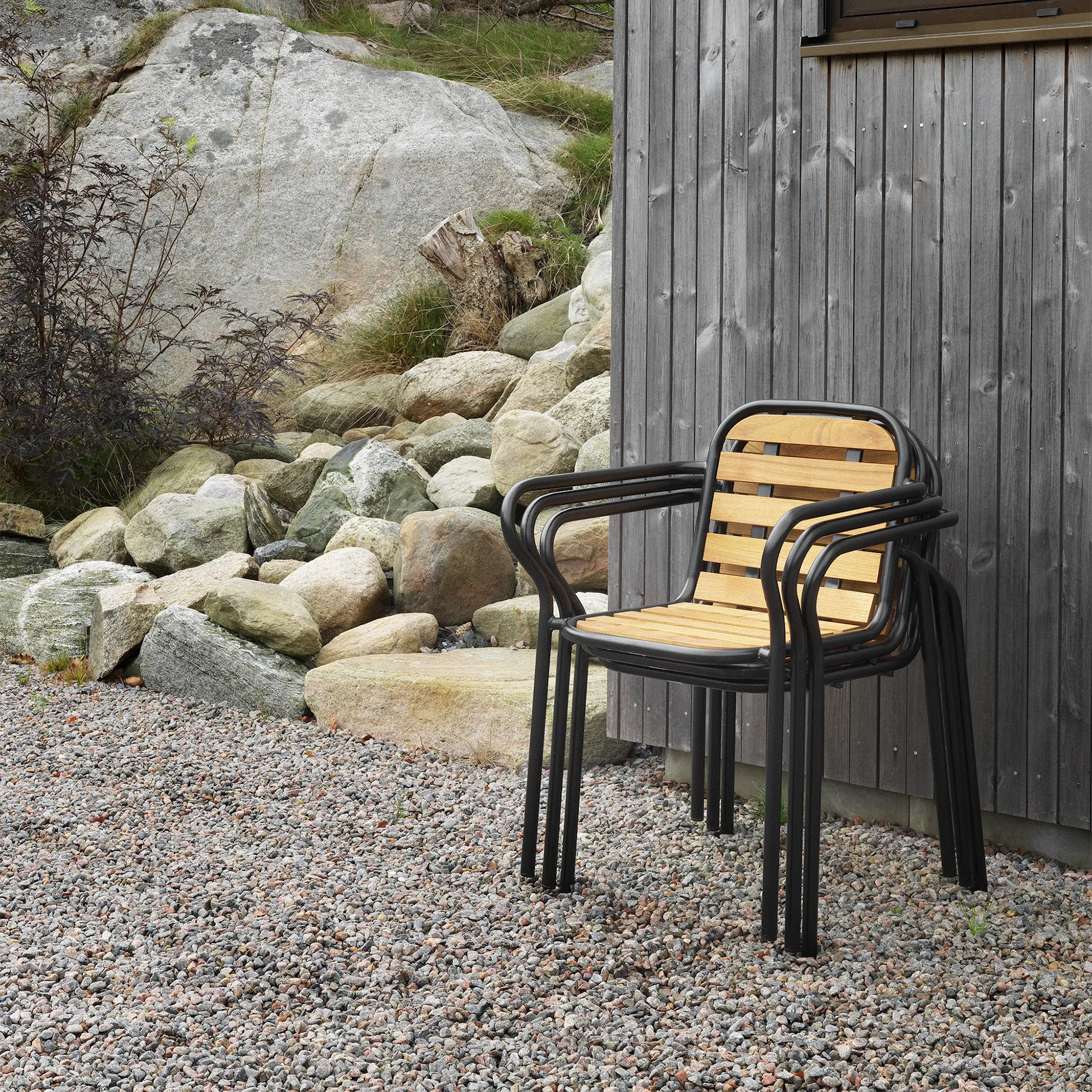Vig Robinia utendørs lenestol