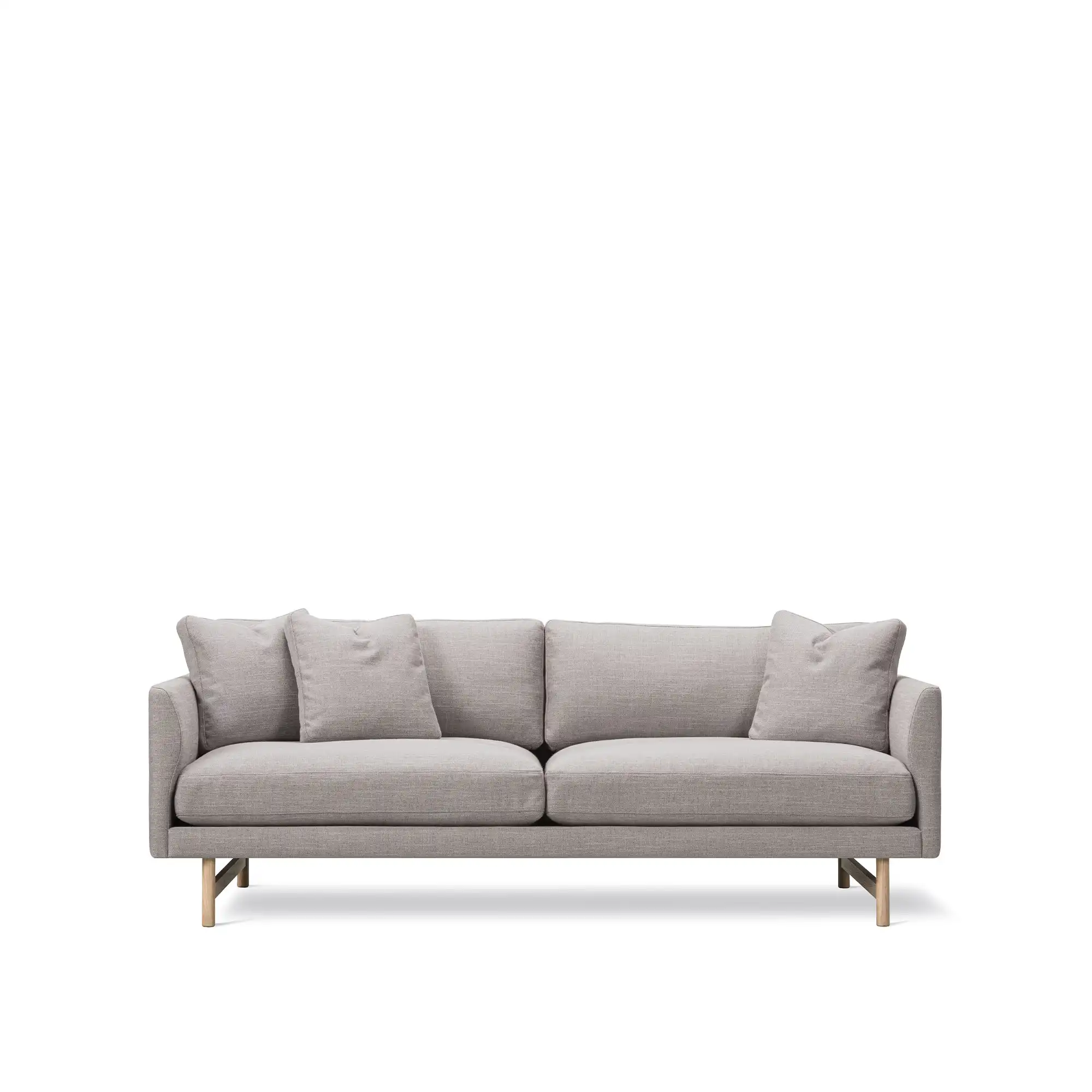 Calmo 2-seters sofa lakkert eik