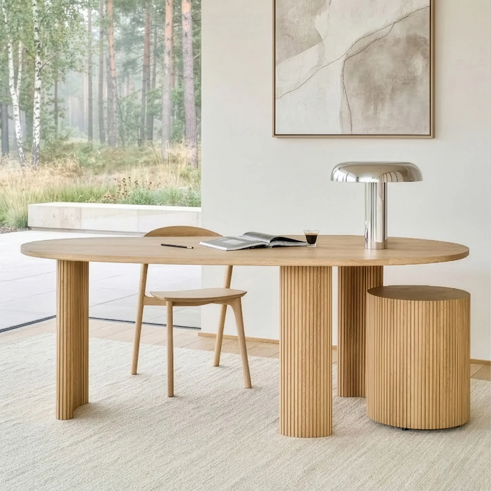 Boomerang skrivebord