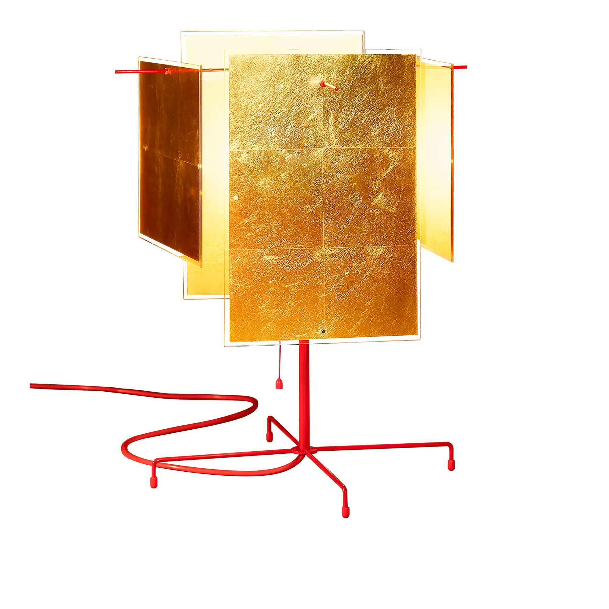 24 Karat Blue T bordlampe