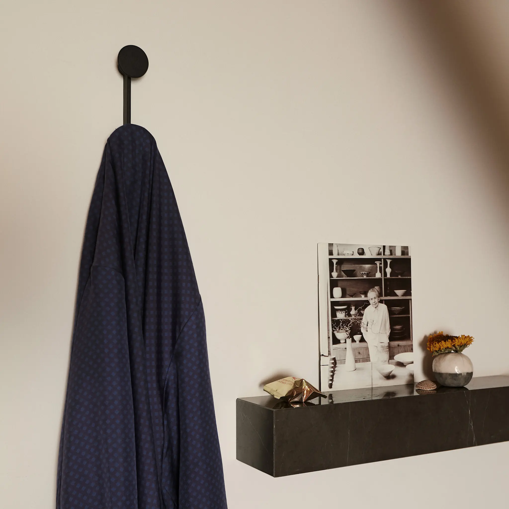 Afteroom Coat Hanger Small, Black