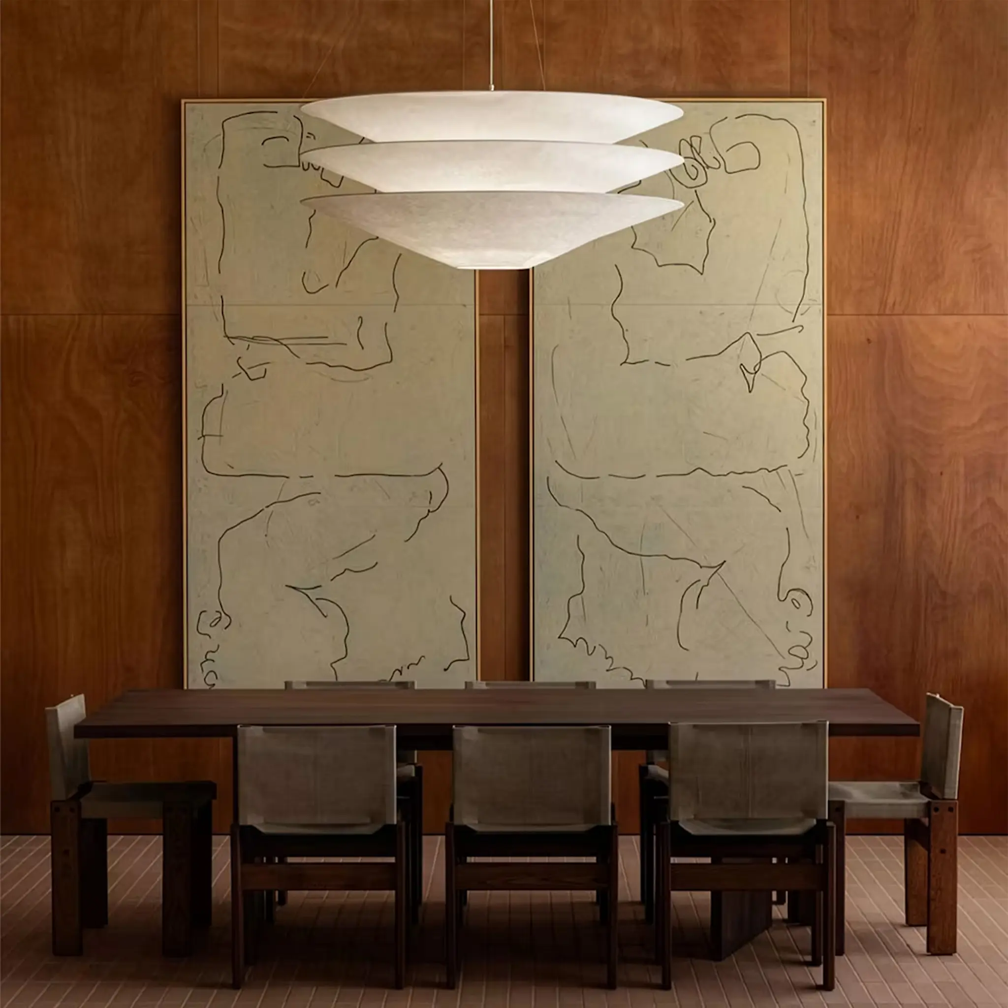Floatation taklampe