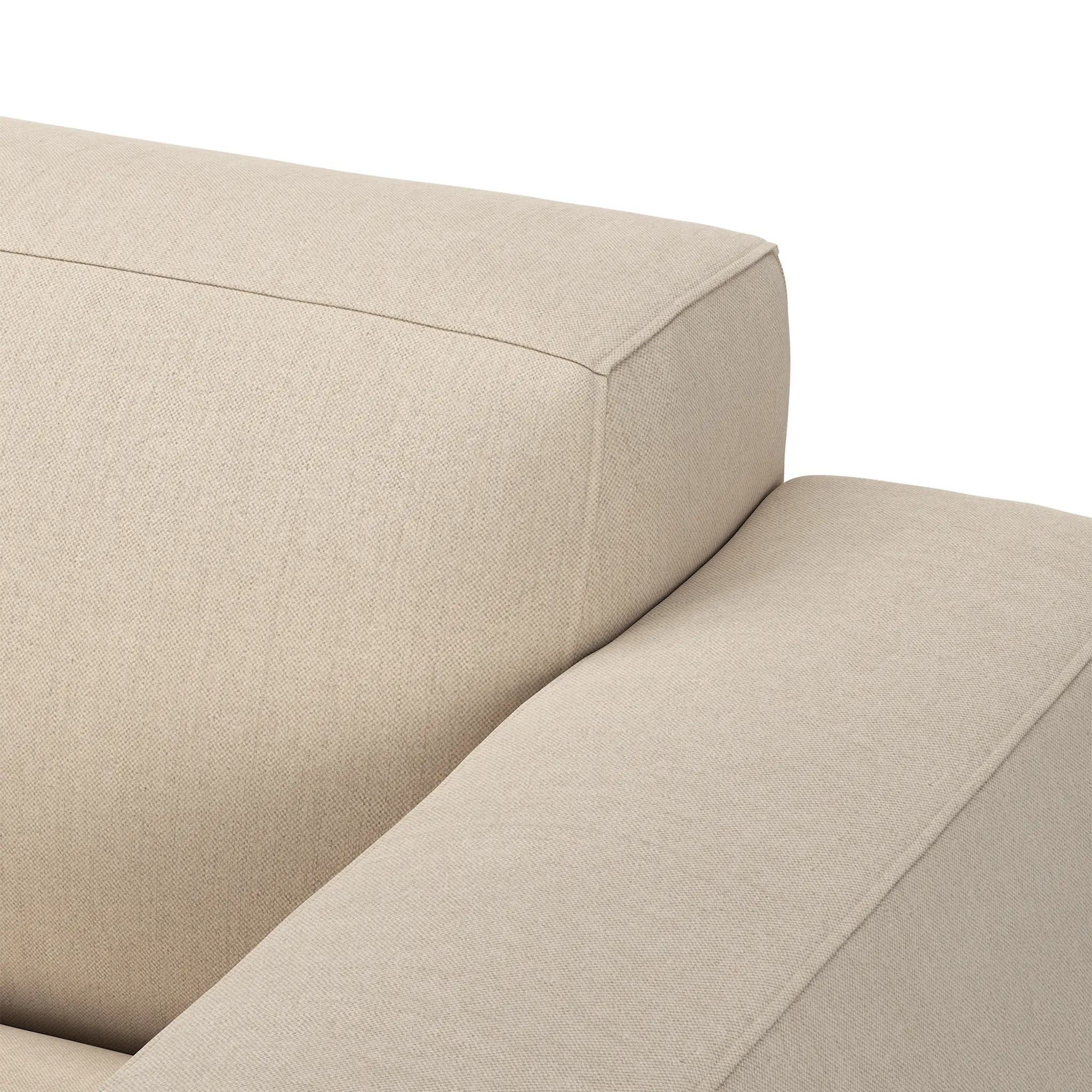Brick 2-seters sofa sjeselong venstre