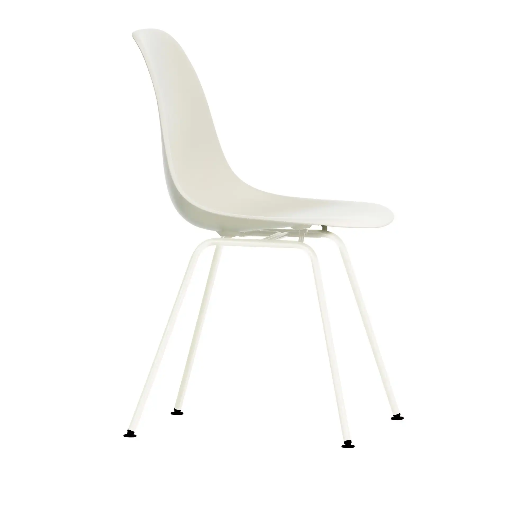 Eames Plastic Chair DSX - 11 Pebble - White Base