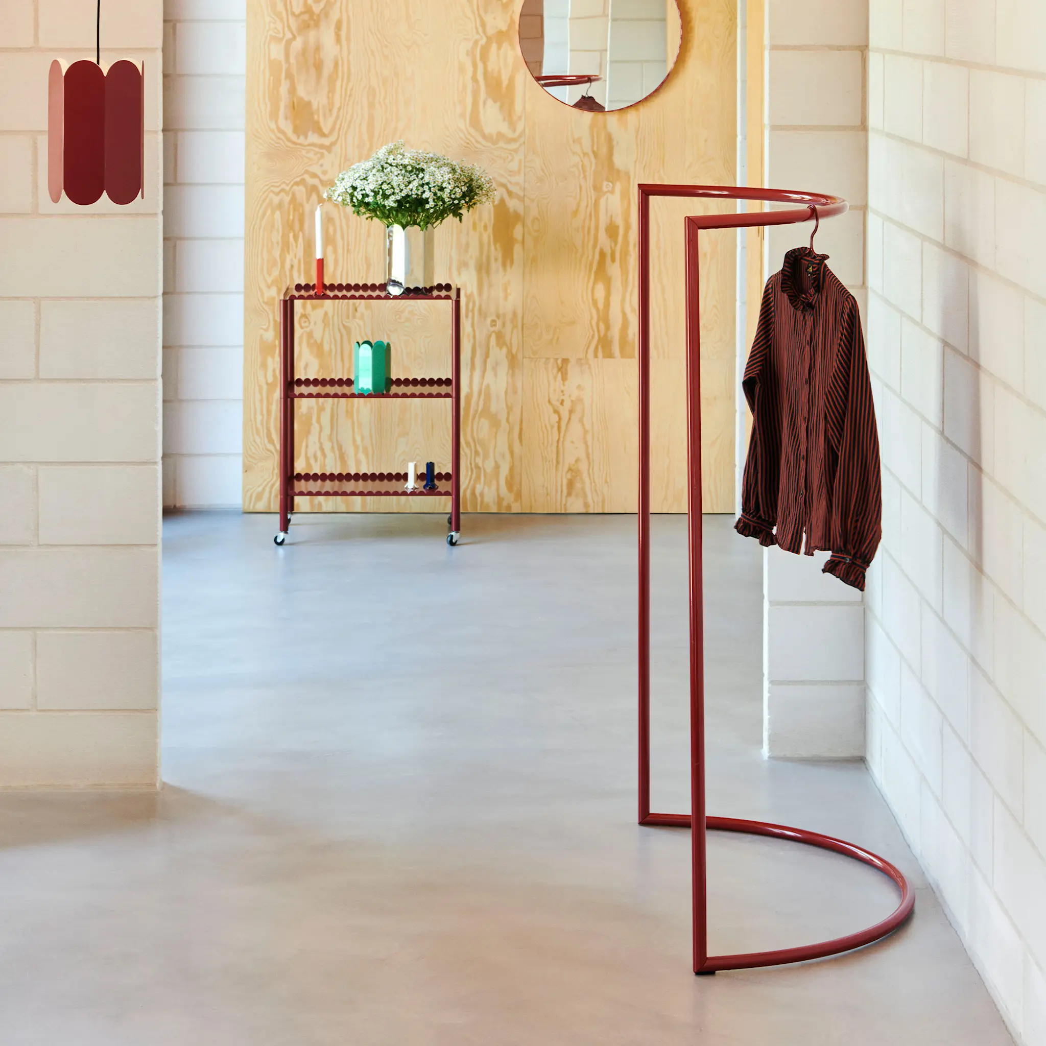 Colour Rack C-Shape Standard Grey