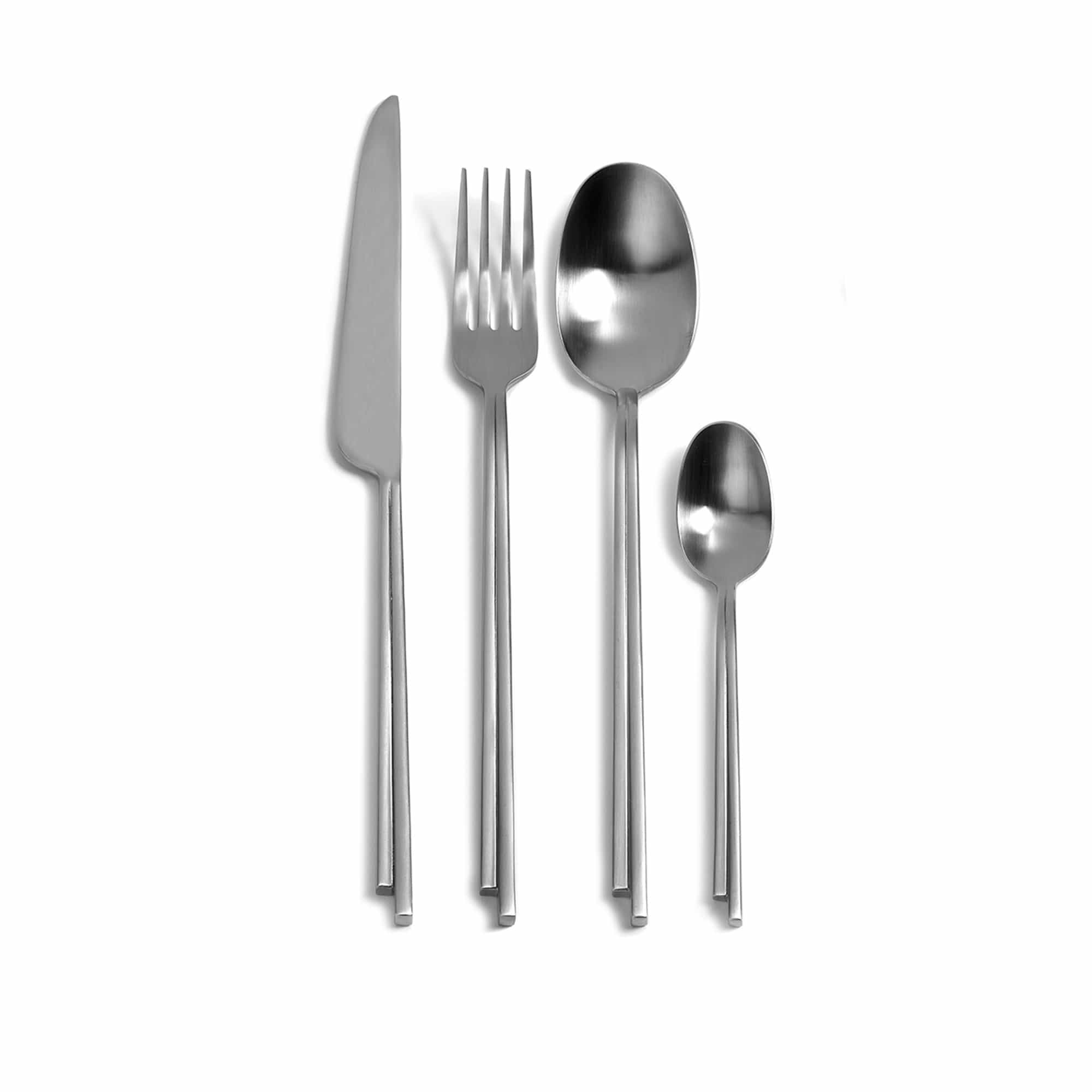 Cutlery Set In Gift Box Stainless Steel Dune - Set of 24