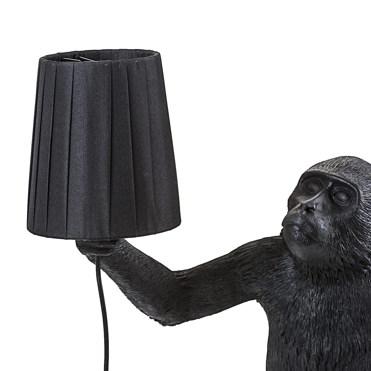 Monkey Lampeskærm  - Sort