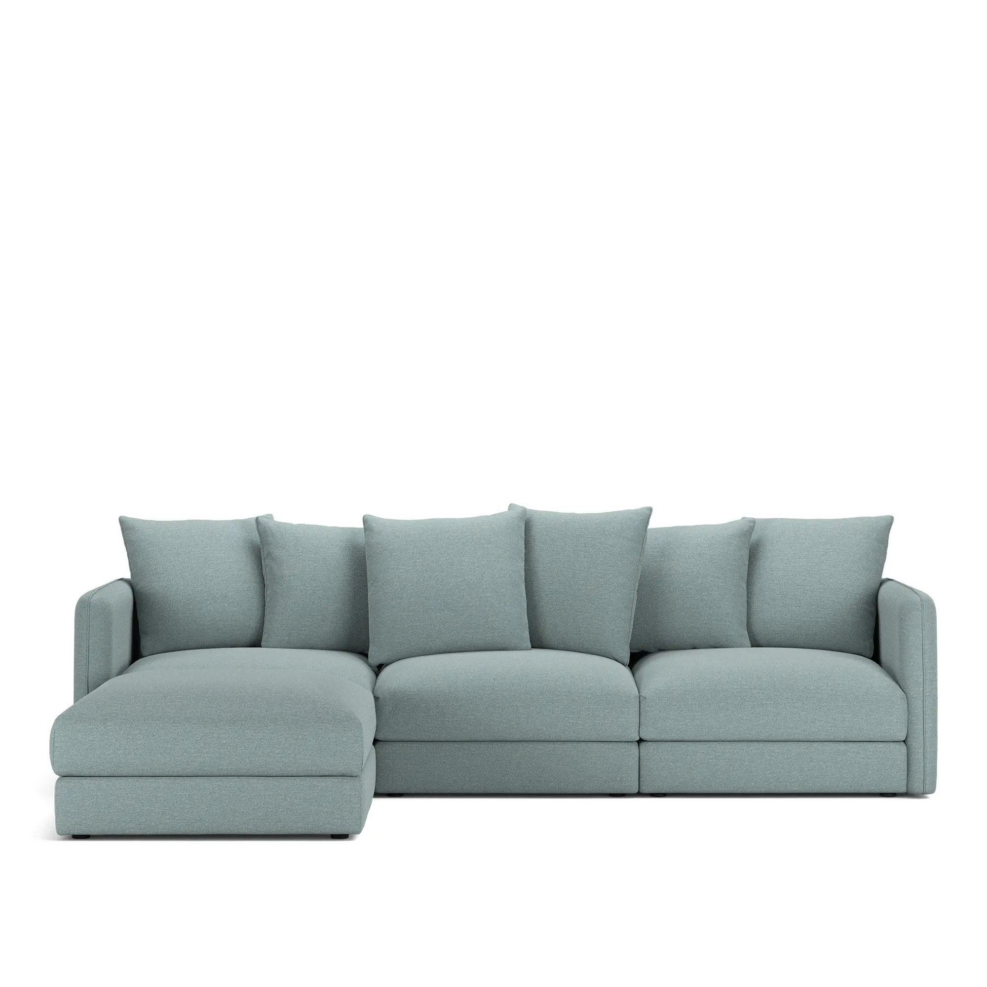 Pavarotti 01 3-seters sofa med fotskammel