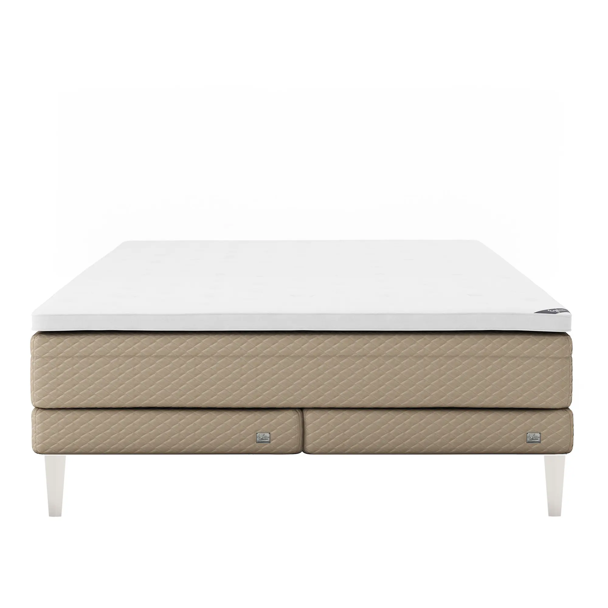 Master Kontinental Low FCZ Frame Almond Dobbeltseng