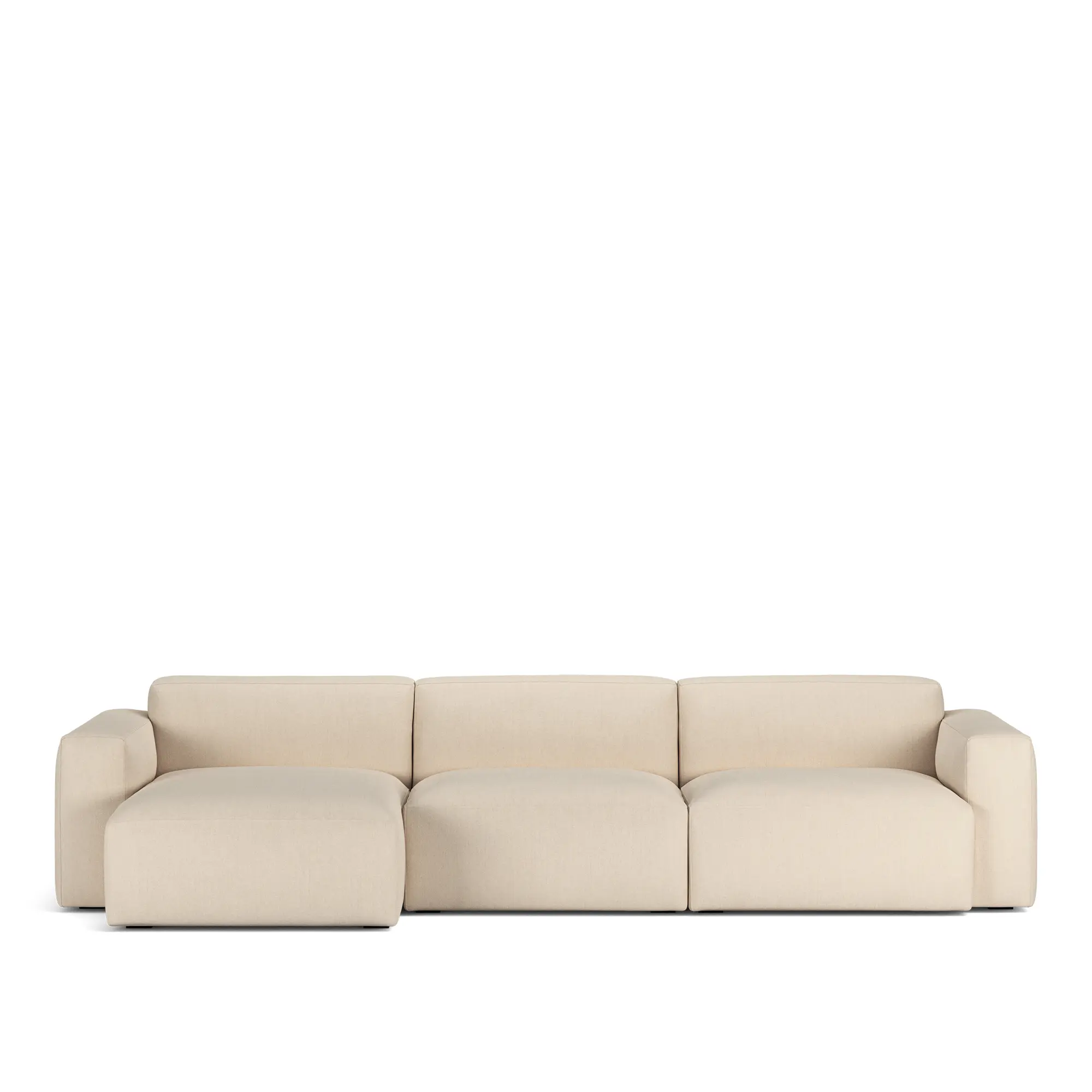 Brick 3-seters sofa sjeselong venstre