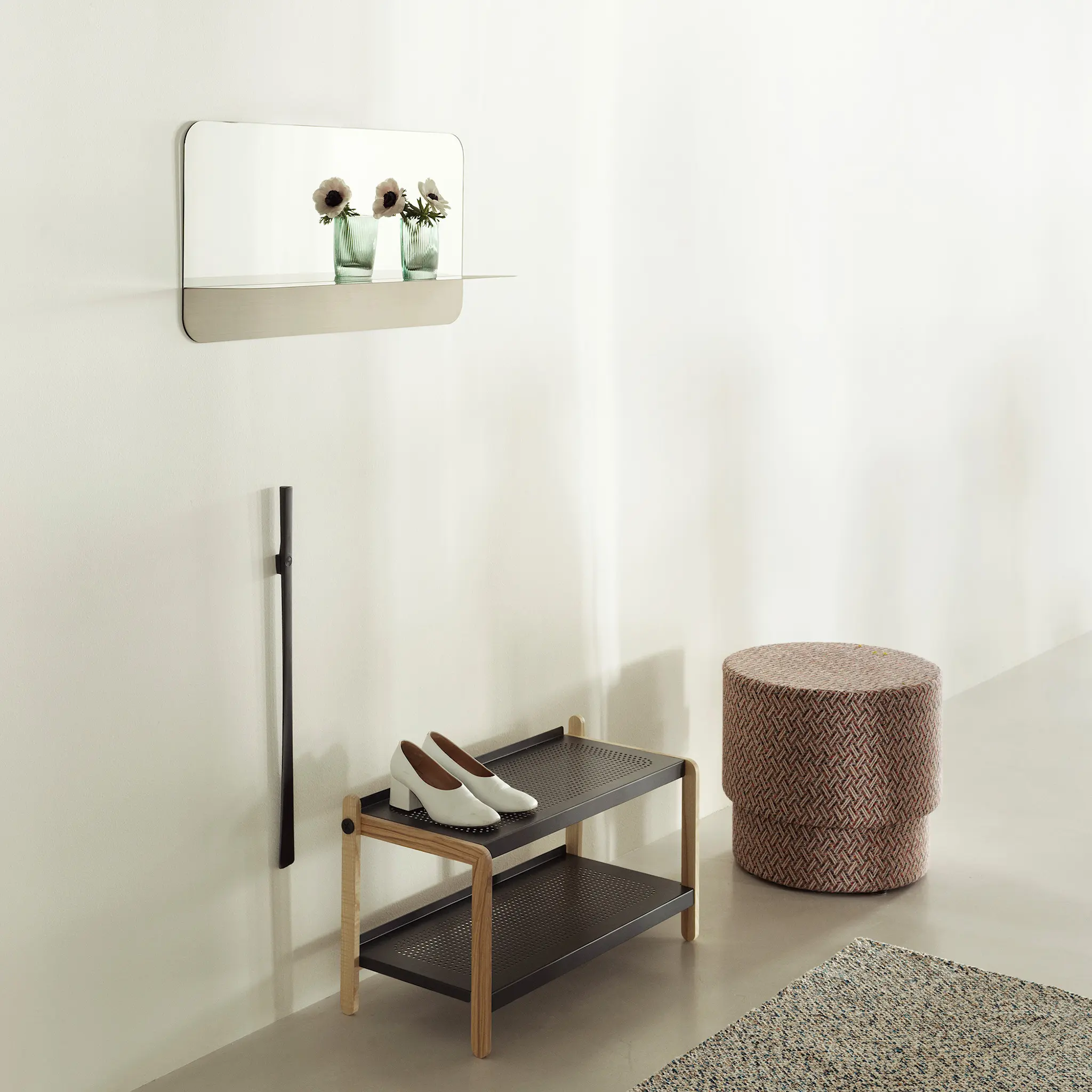 Horizon Mirror Horizontal - Grey