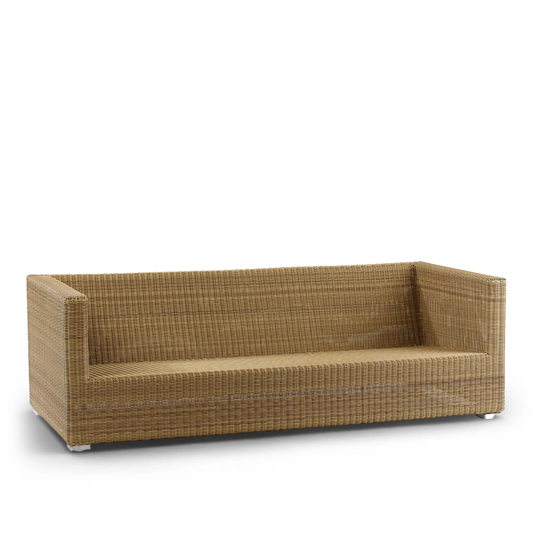 Chester 3-seater outdoor sofa – Natural, Cane-line Weave