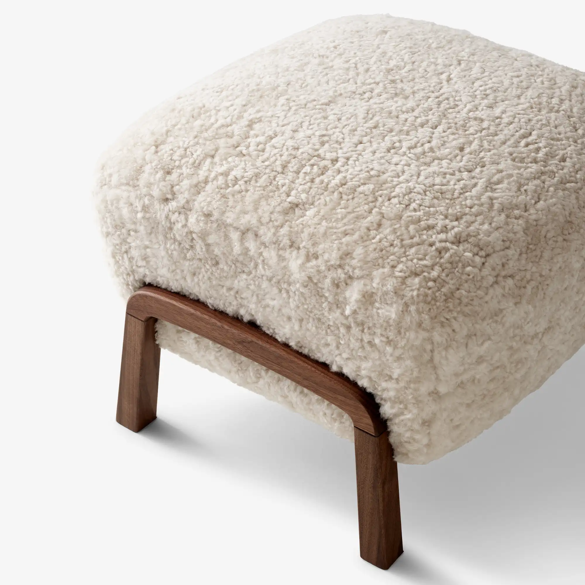 Wulff Pouf ATD3 Walnut