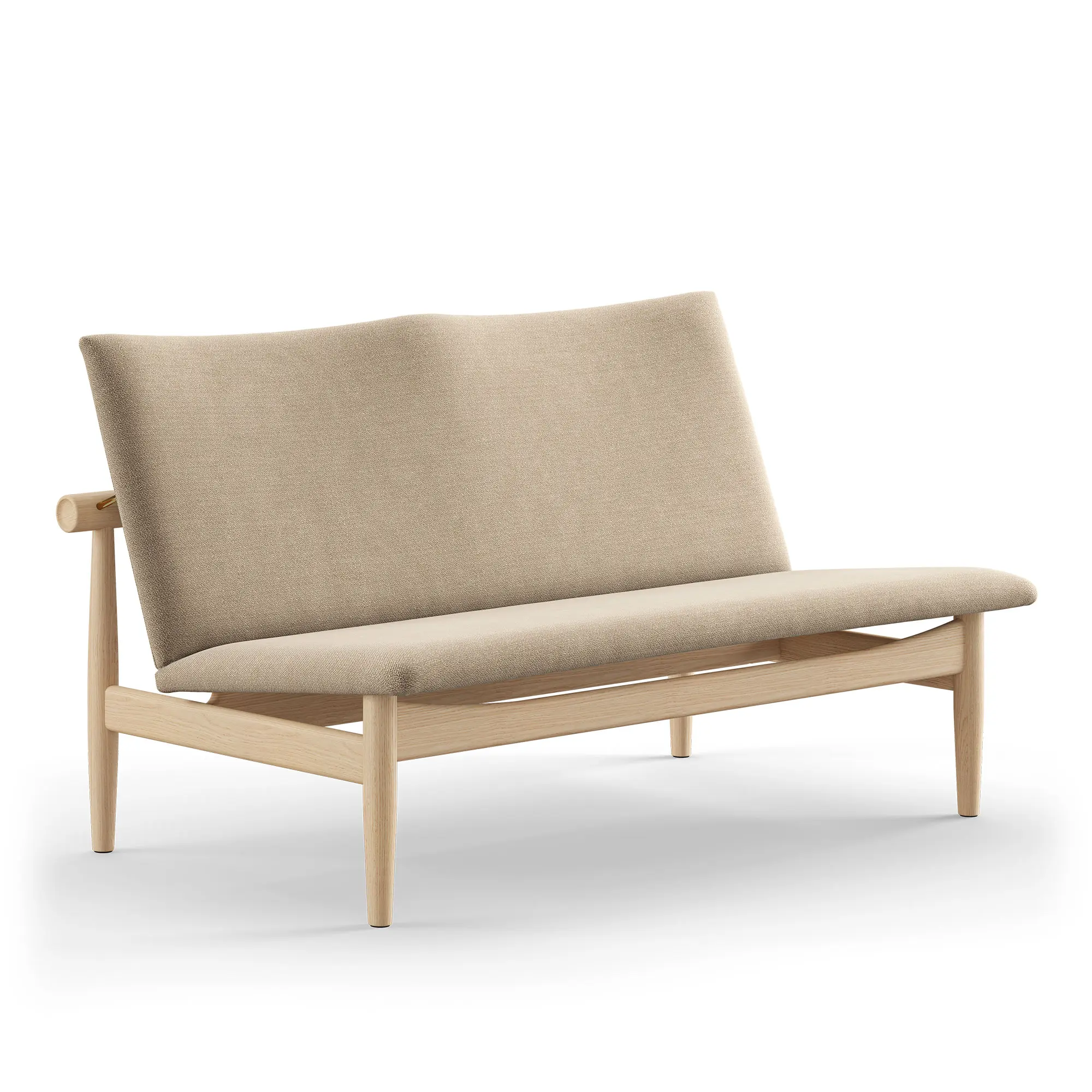 Japan sofa 2-seter Clear oiled oak
