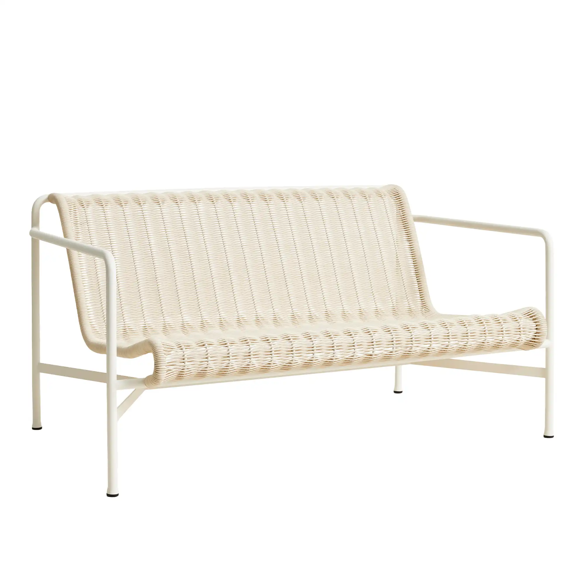 Palissade cord lounge sofa - Cream White