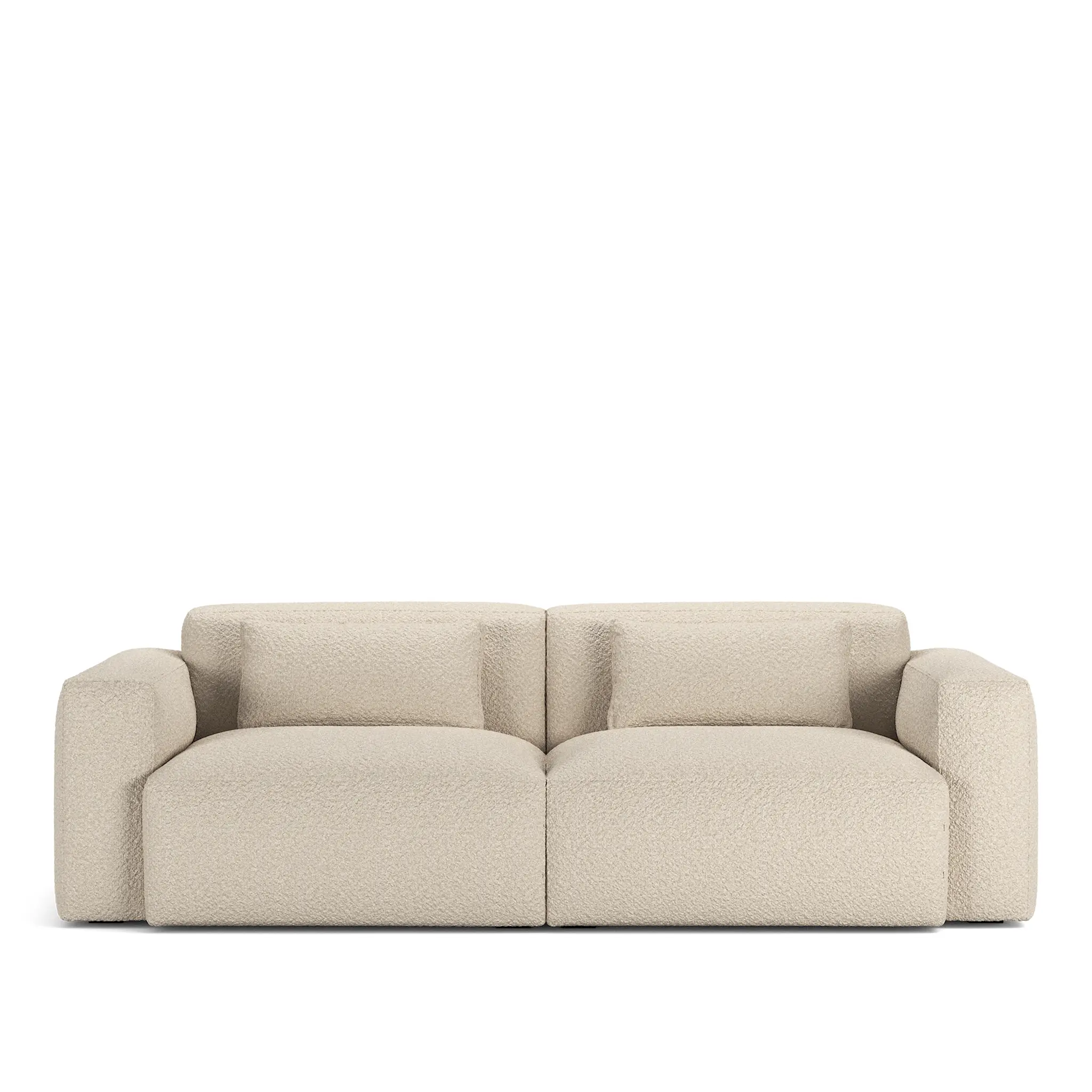 Brick Rectangular Pillow Ascot White