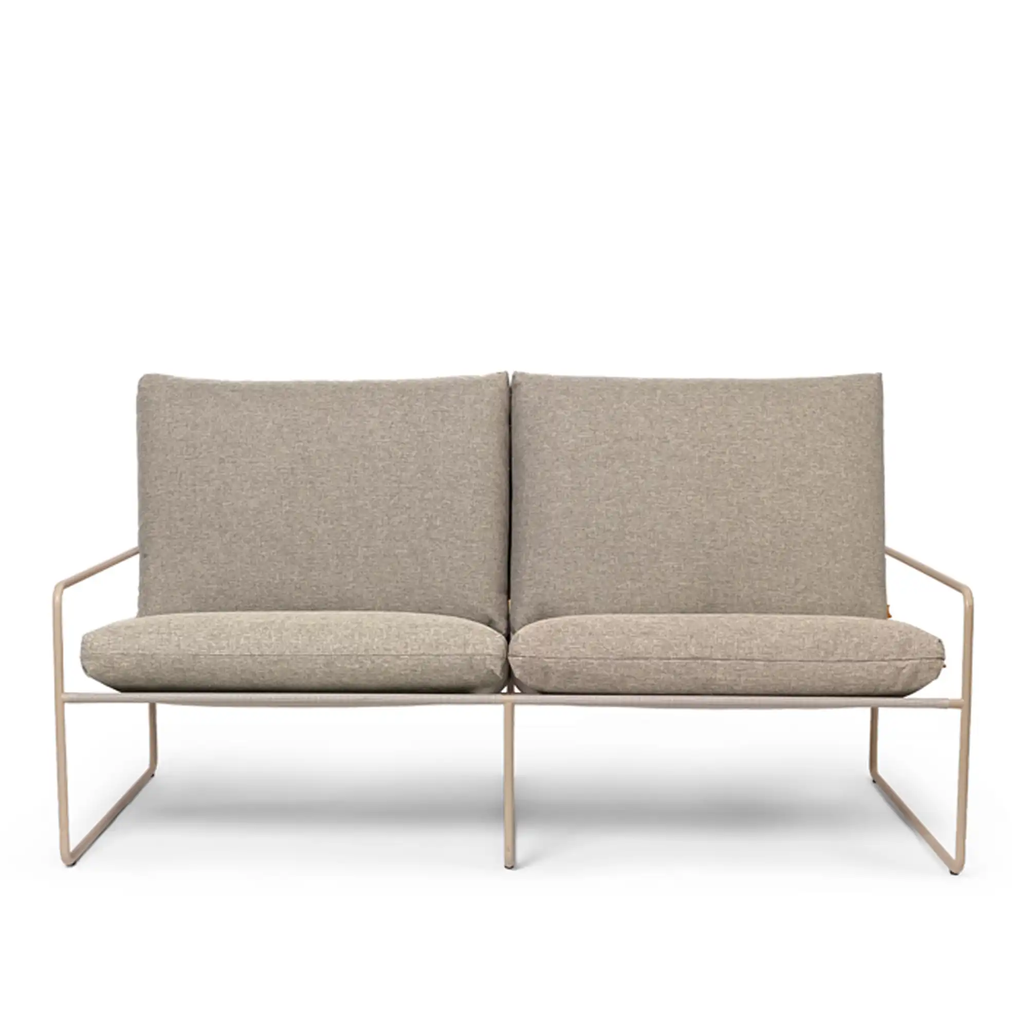 Desert 2-seater Cashmere/Dark Sand