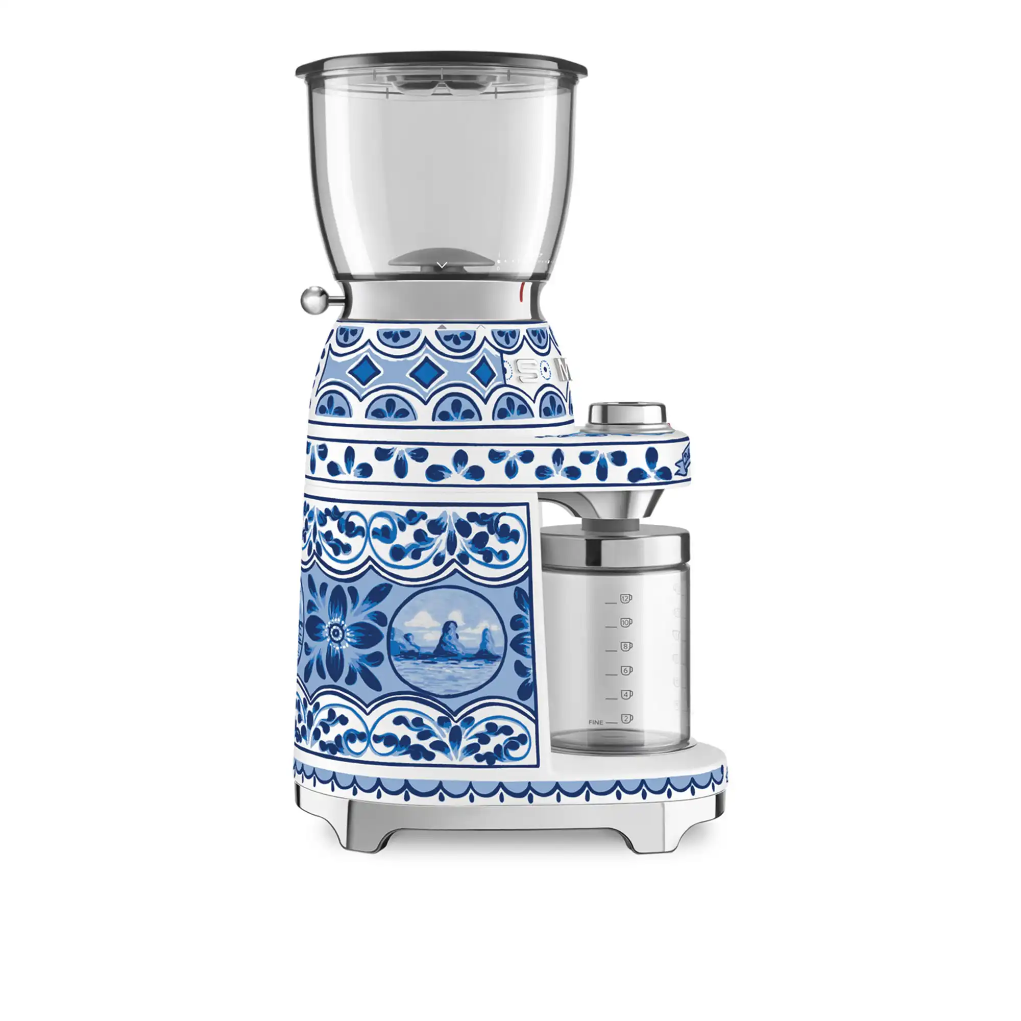 Smeg Coffee Grinder Dolce&Gabbana Blue