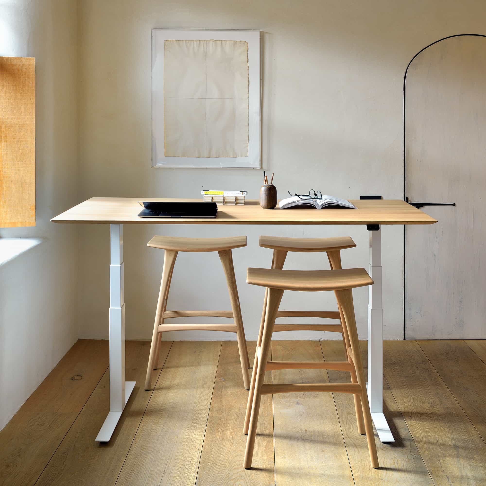 Bok Adjustable Desk Table Top 70 x 140 cm