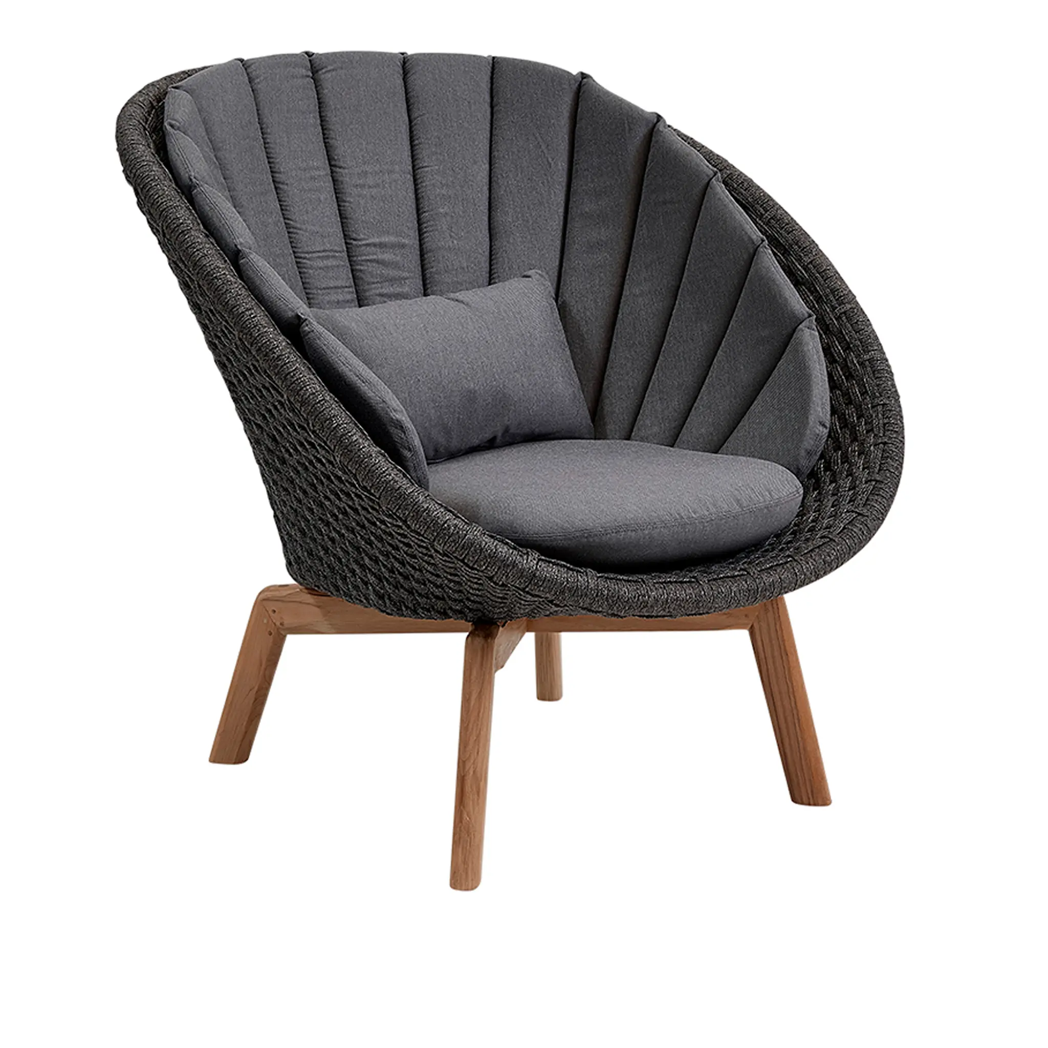 Peacock Dynset Lounge lenestol, Grå