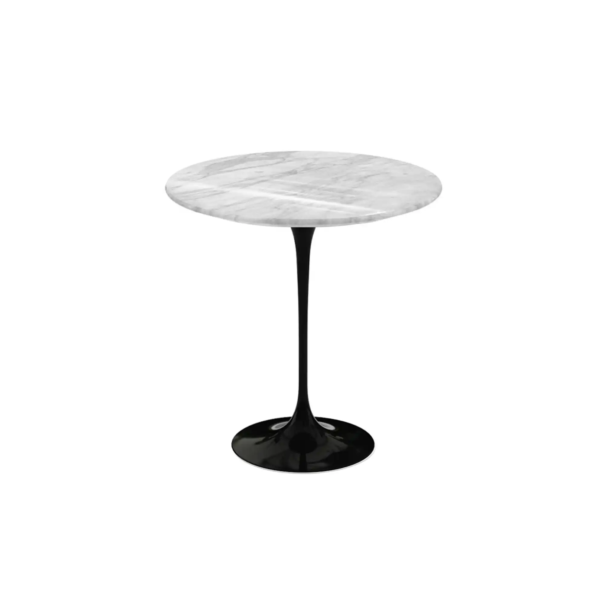 Saarinen Round sidebord Ø 51 cm Black