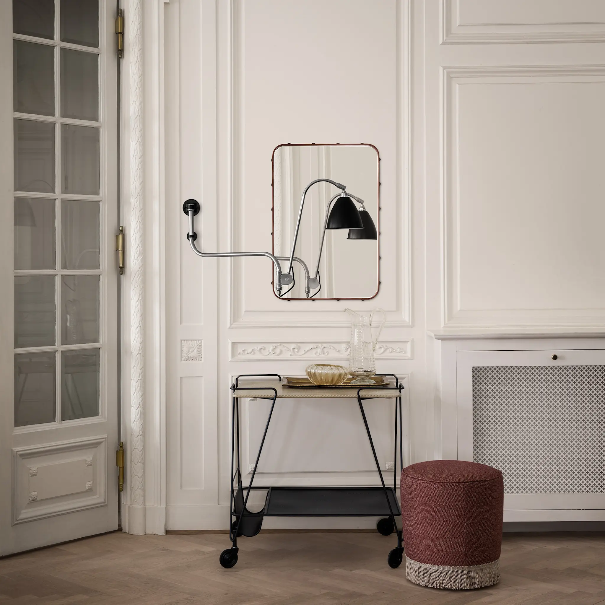 Adnet Rectangulaire speil 115 cm