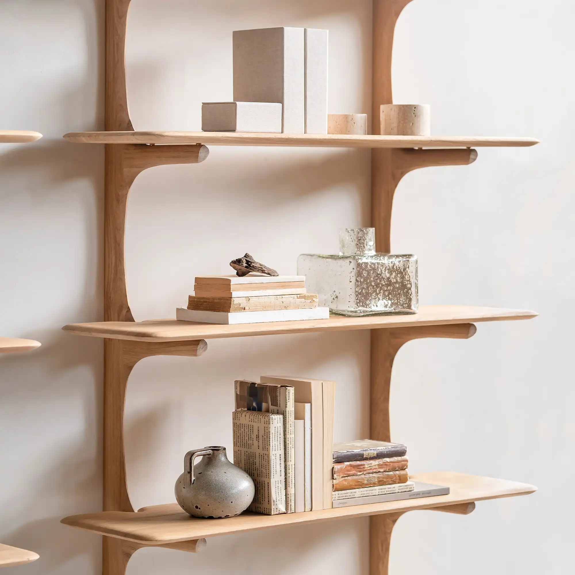 PI Wall Shelf Oak