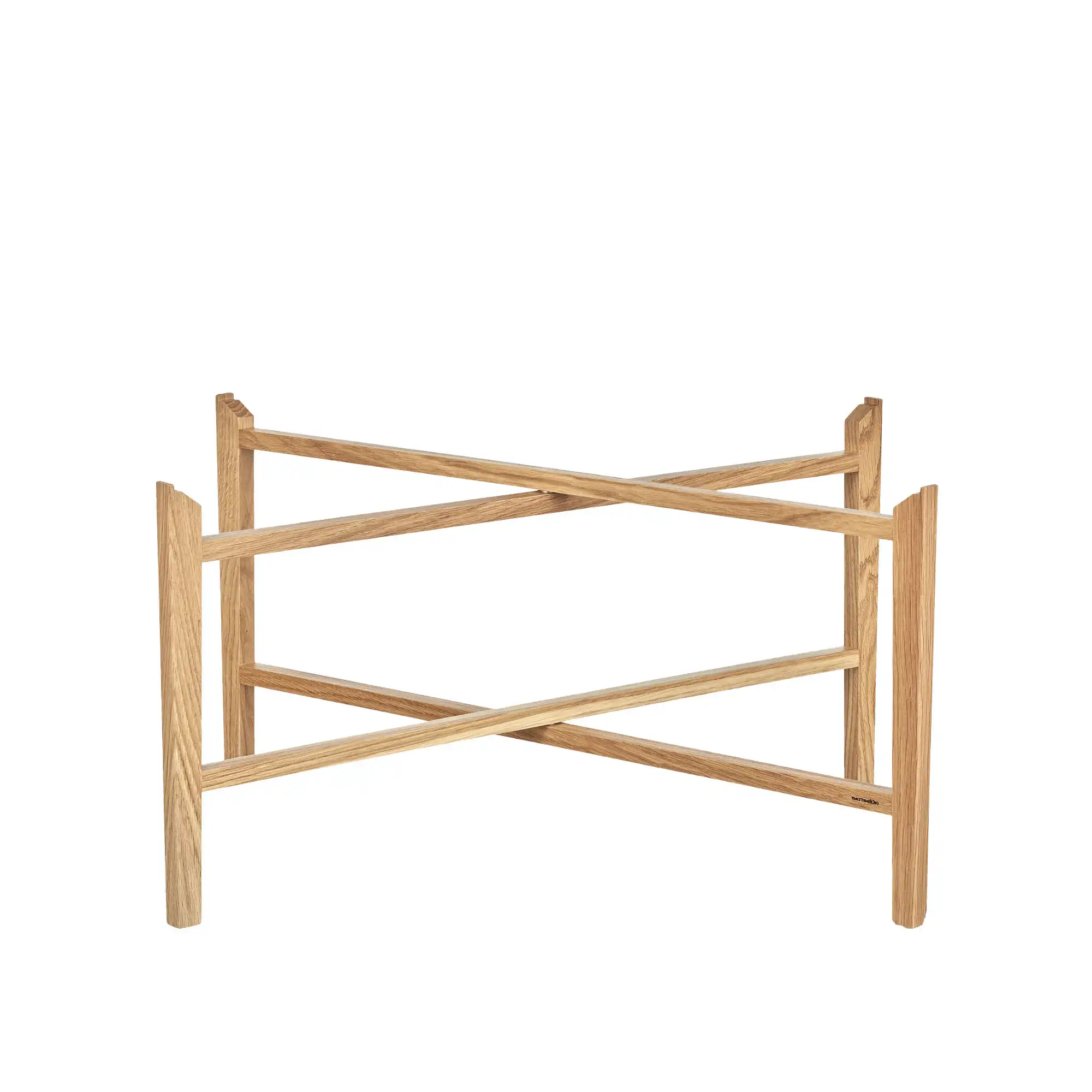 Ben til brettbord 65 cm eik