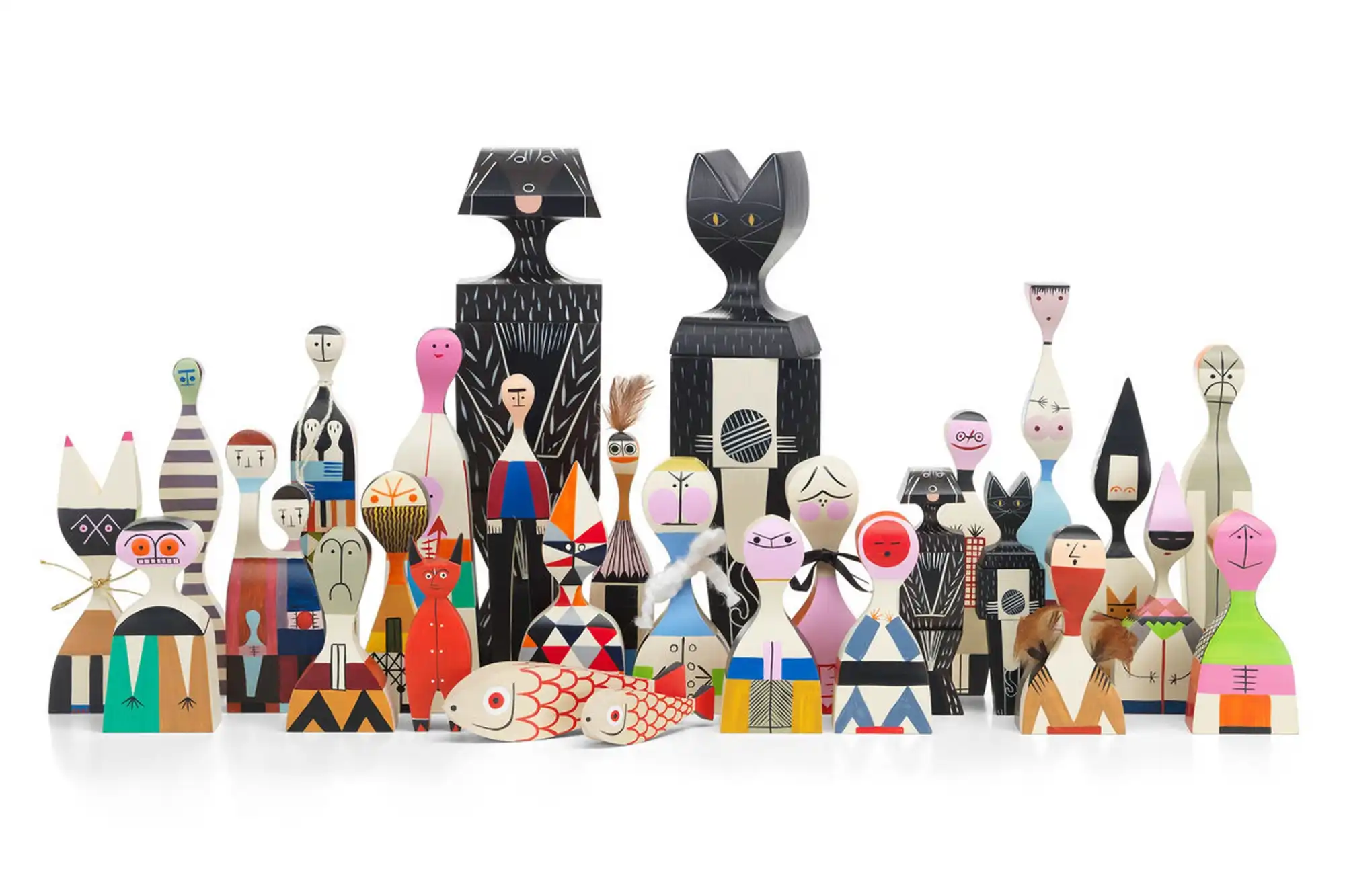 Wooden Dolls No. 8