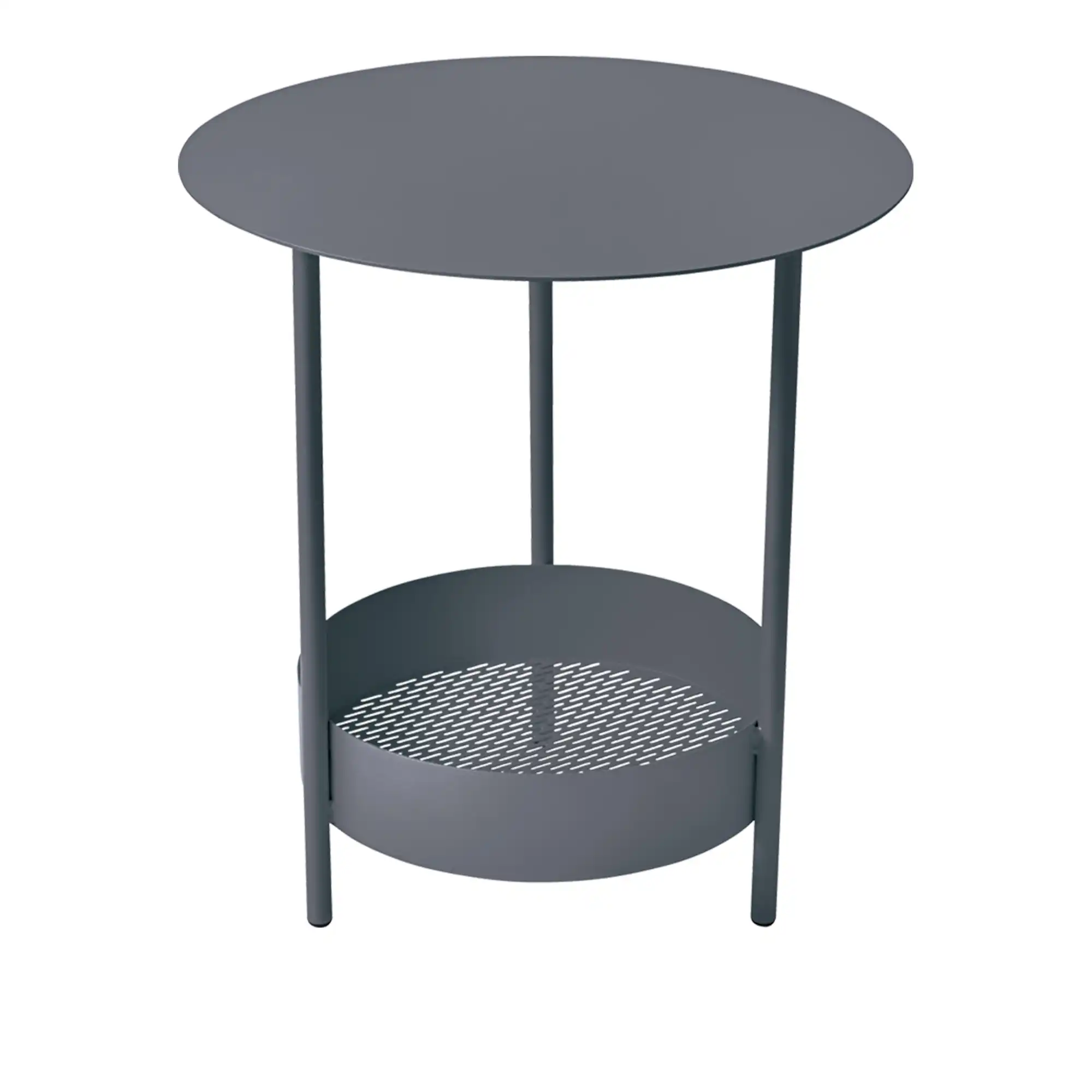 Salsa Pedestal Table, Anthracite