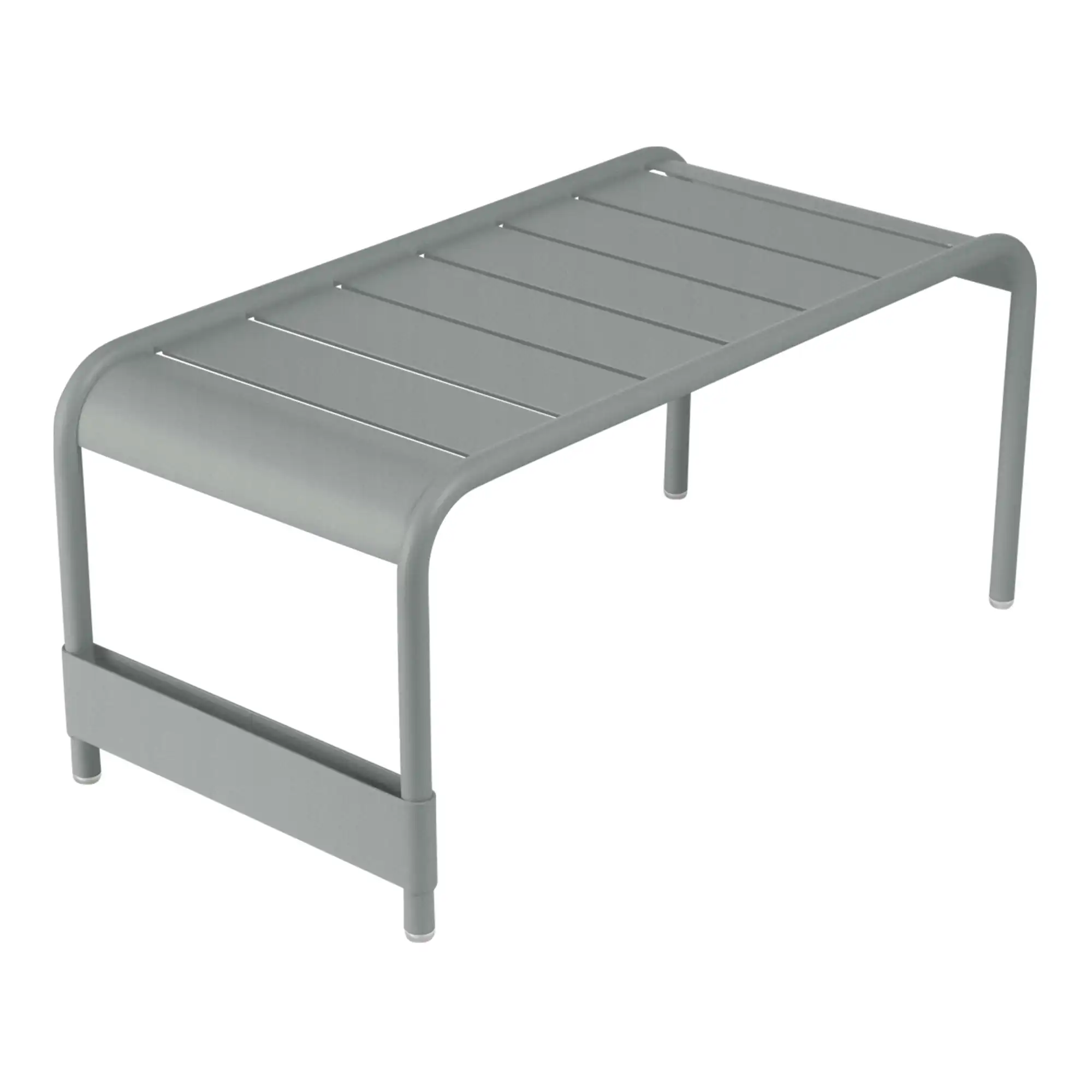 Luxembourg Large Low Table/Bench, Lapilli Grey