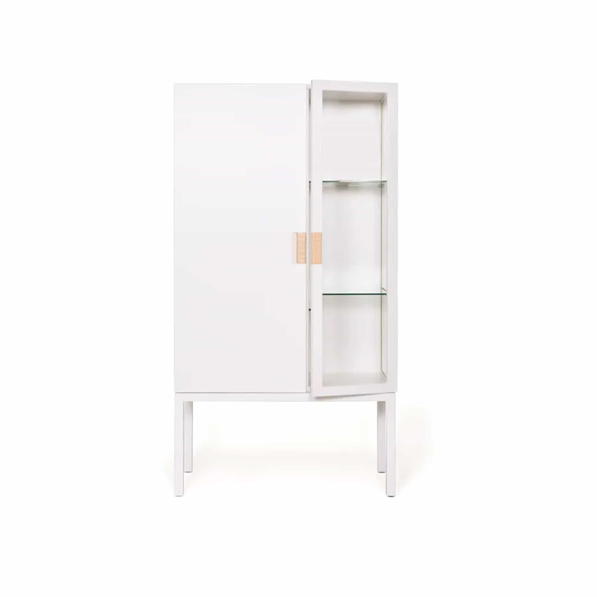 Frame Semi Cabinet White