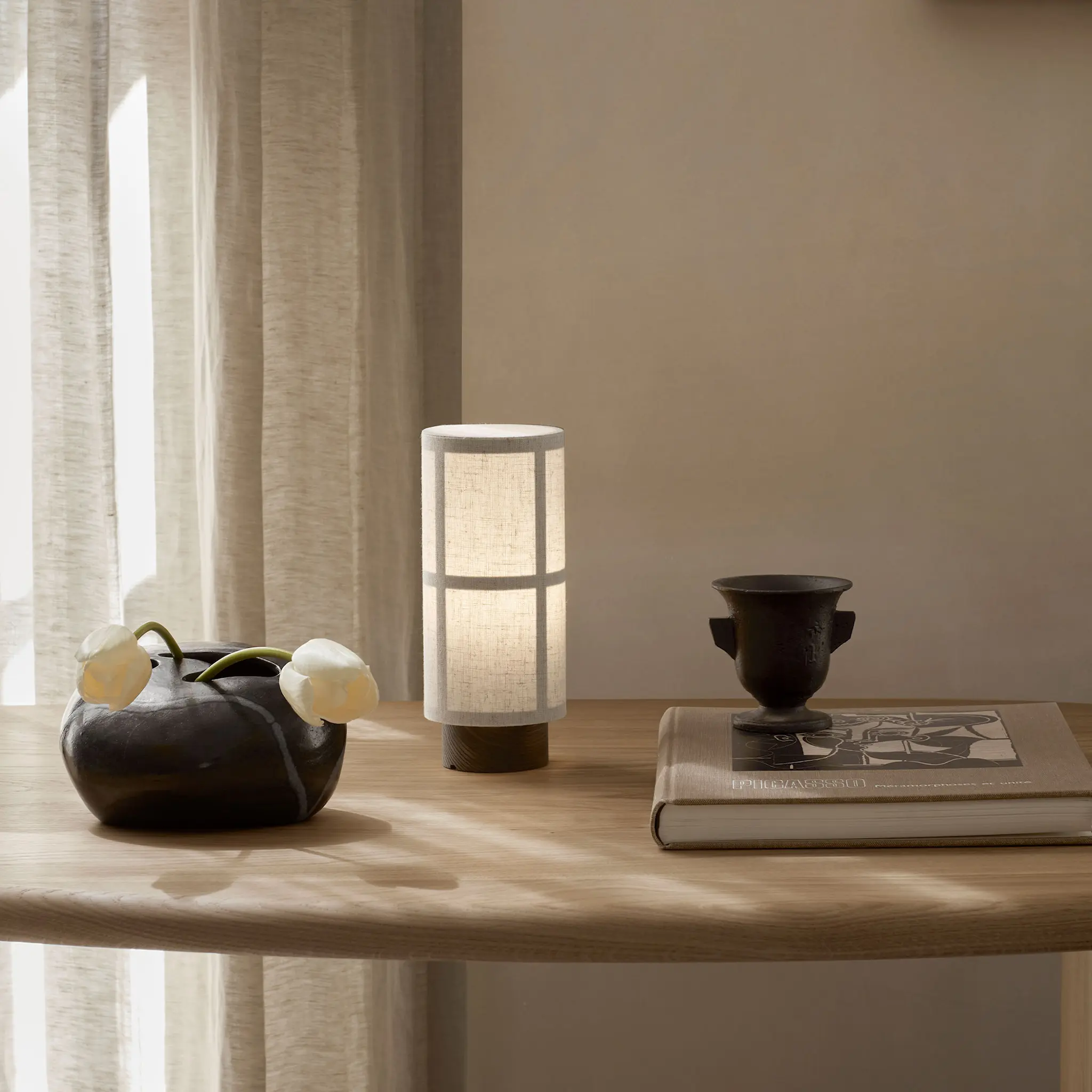 Hashira bærbar bordlampe