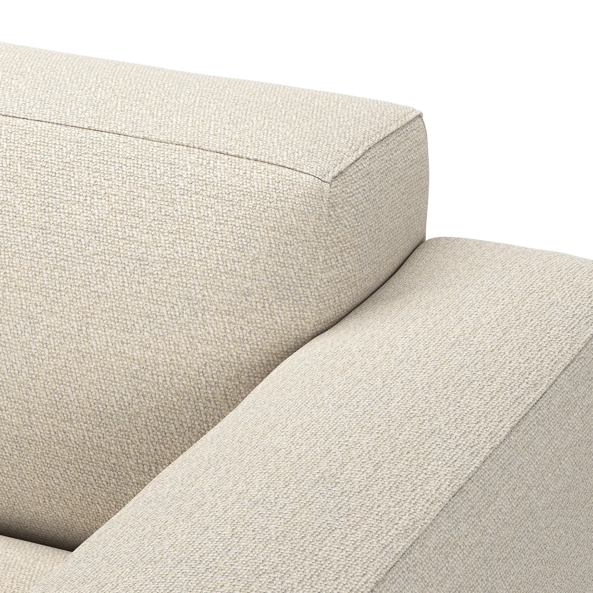 Brick 2-seters sofa sjeselong venstre