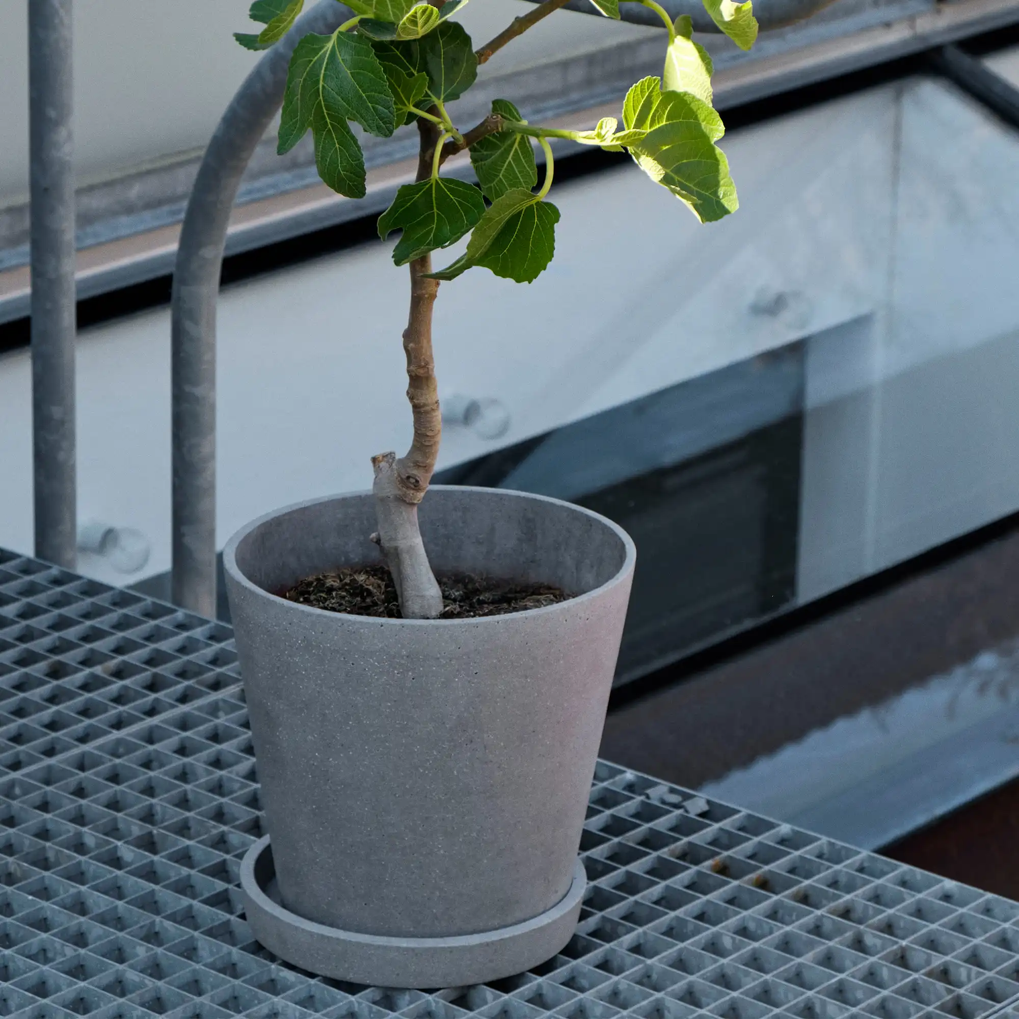 Flowerpot with Saucer XXL