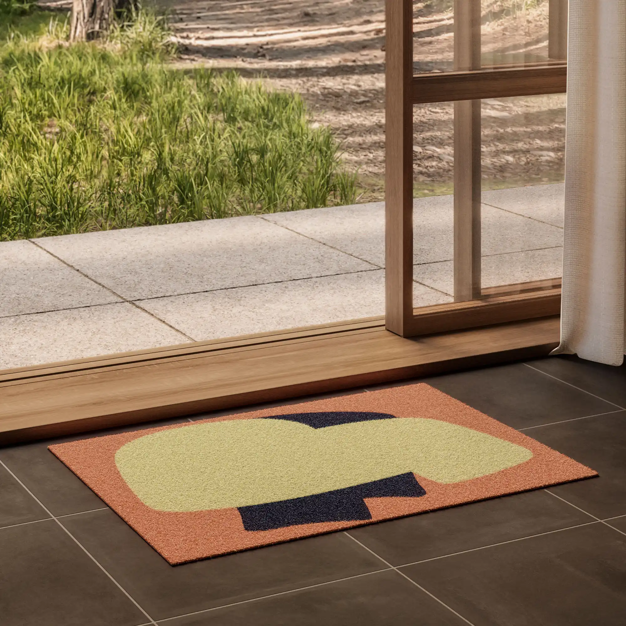 Heymat X Sight Unseen Peach Doormat