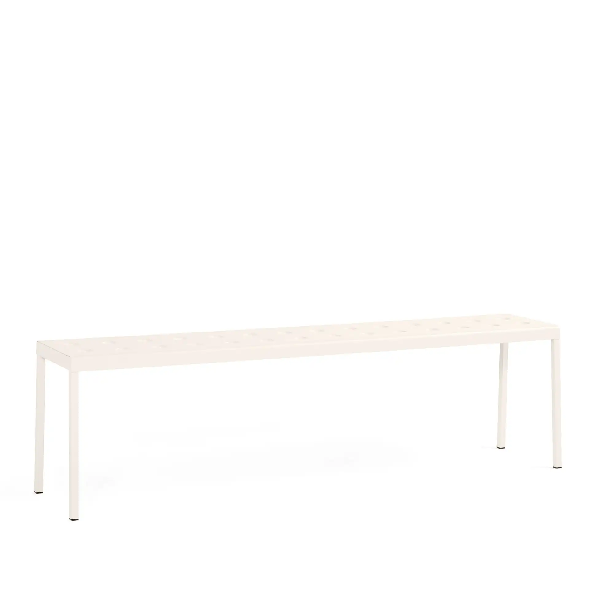 Balcony Bench L165,5xW35xH46 - Chalk beige