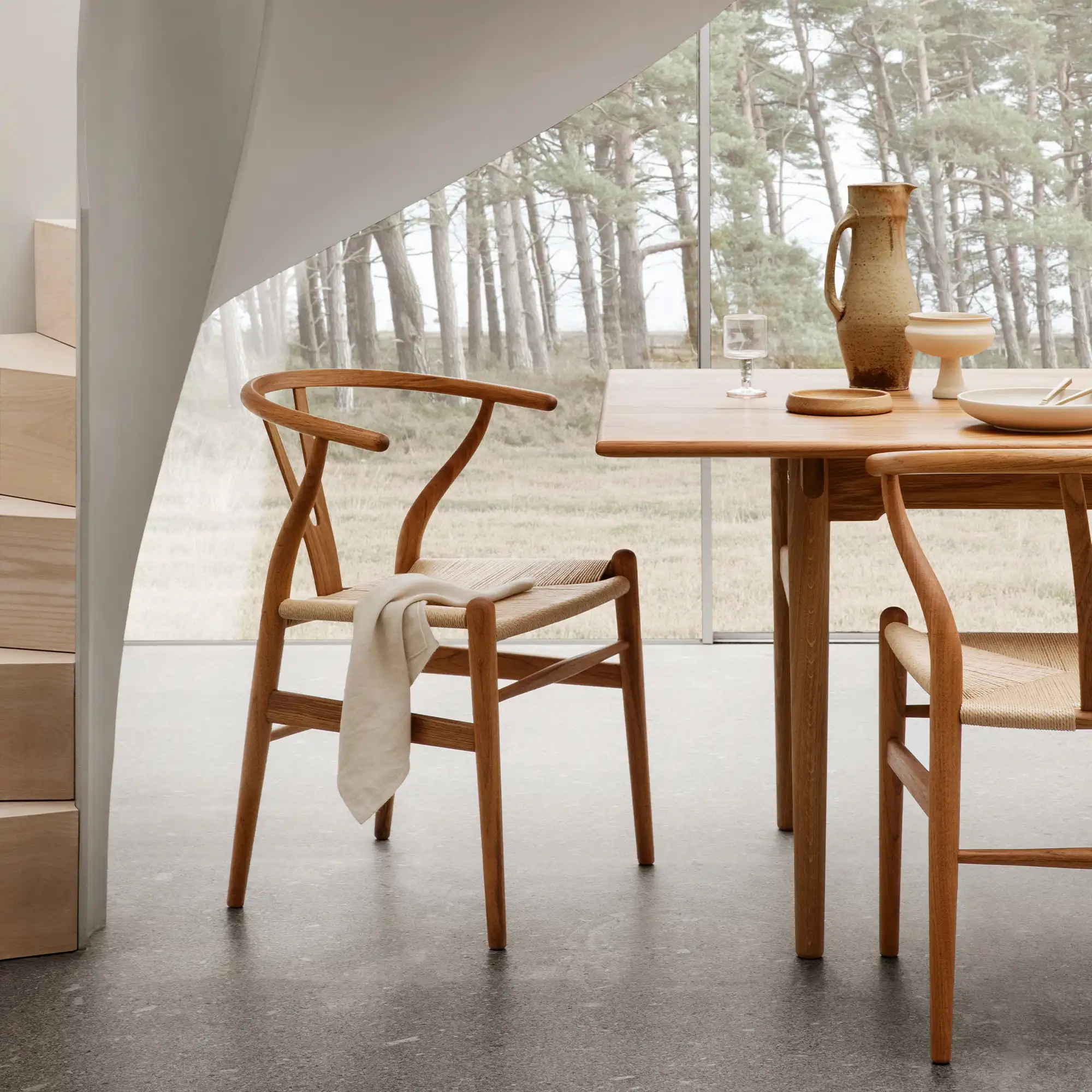 CH24 Y-stol teak
