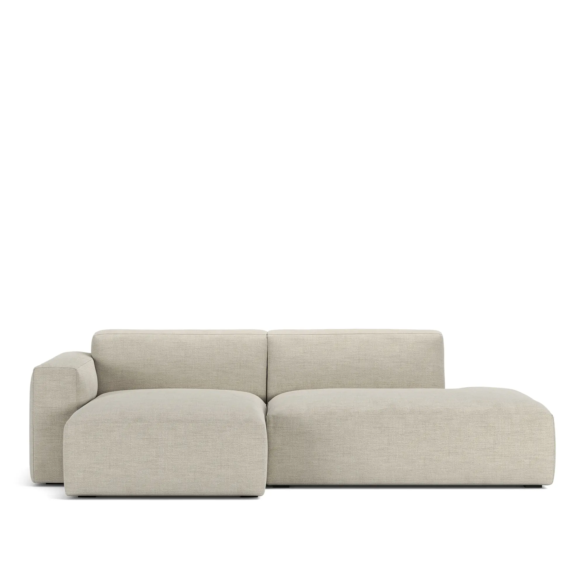 Brick 2-seters sofa sjeselong åpen ende høyre
