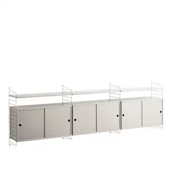 Stue hyllesystem beige